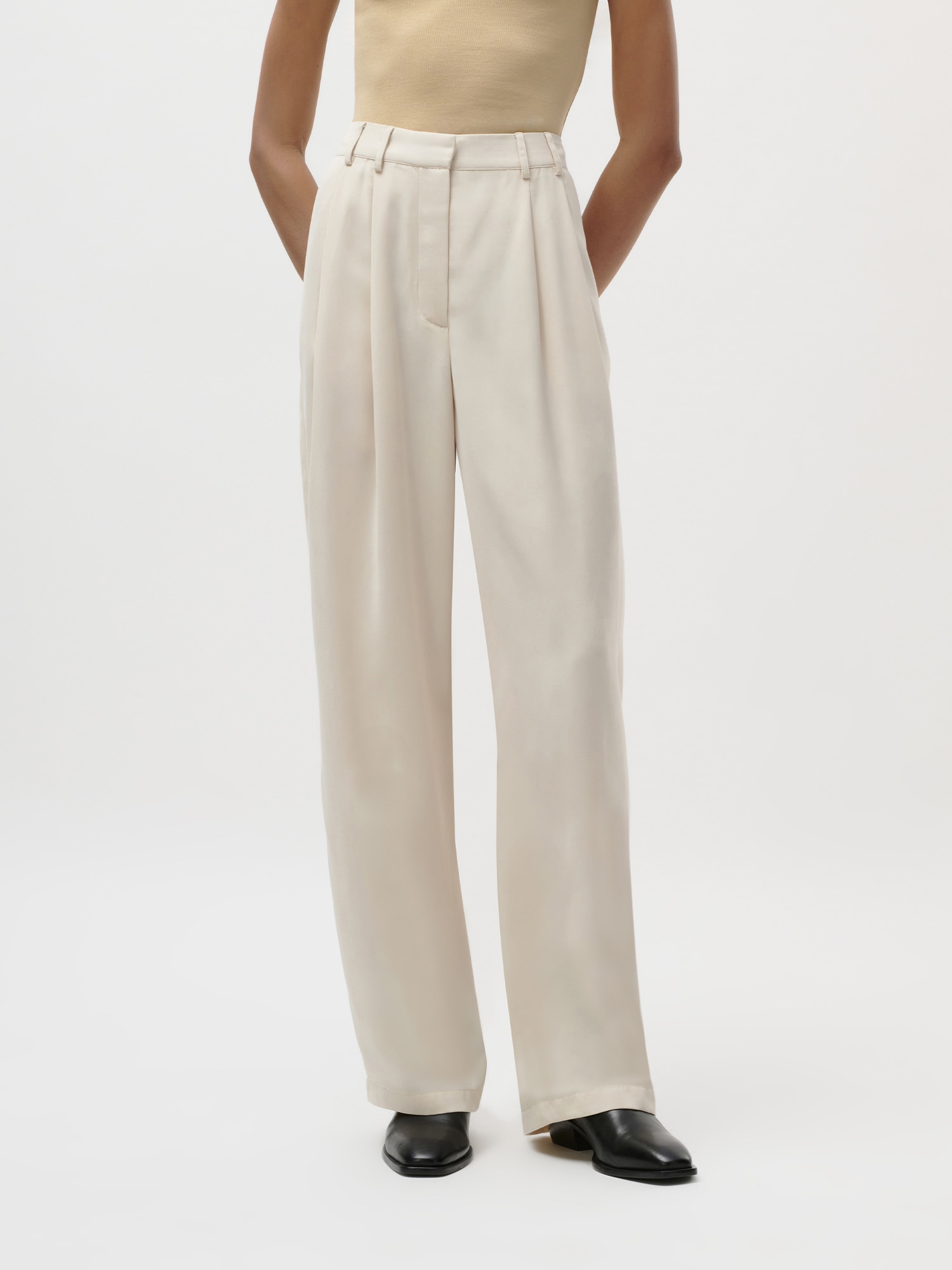 Image of LeGer Bundfaltenhose "Kora, LeGer by Lena Gercke" Regular fit
