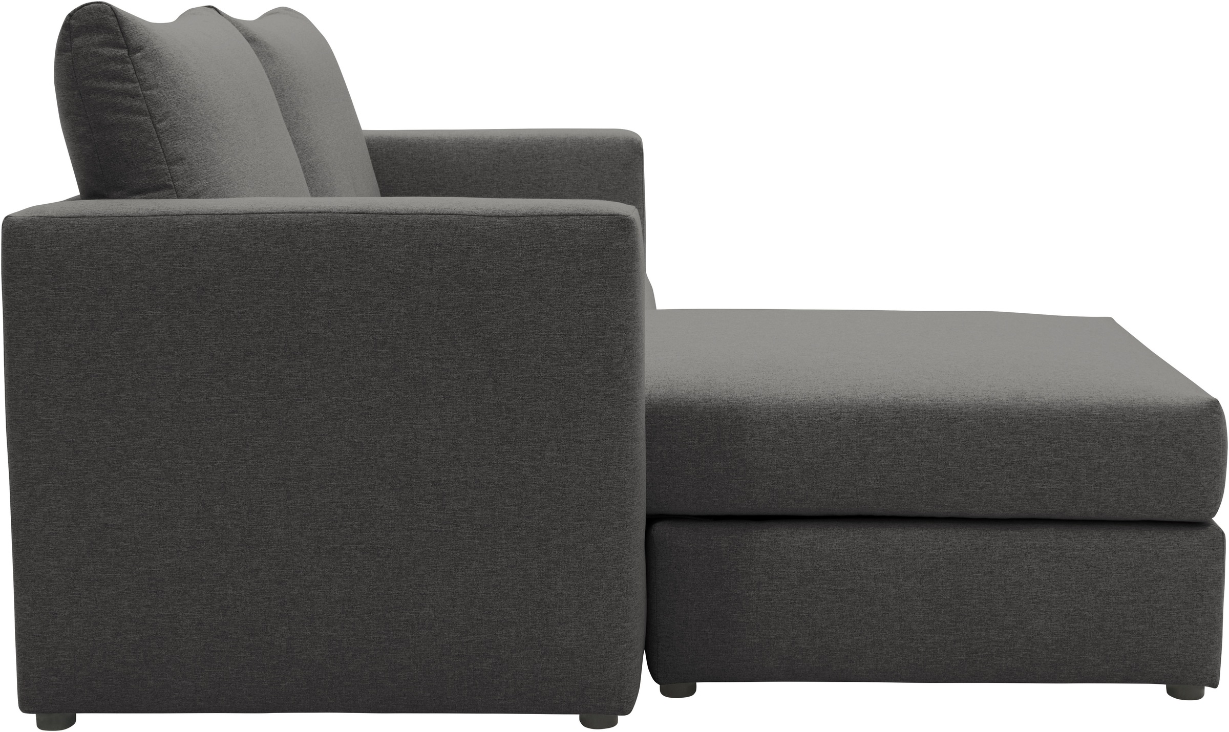 DOMO collection 2-Sitzer »800015, als Sitzmöbel oder Schlafgelegenheit nutzbar, Schlafsofa«, Sitzfläche mit Federkern, inkl. 2 Rückenkissen