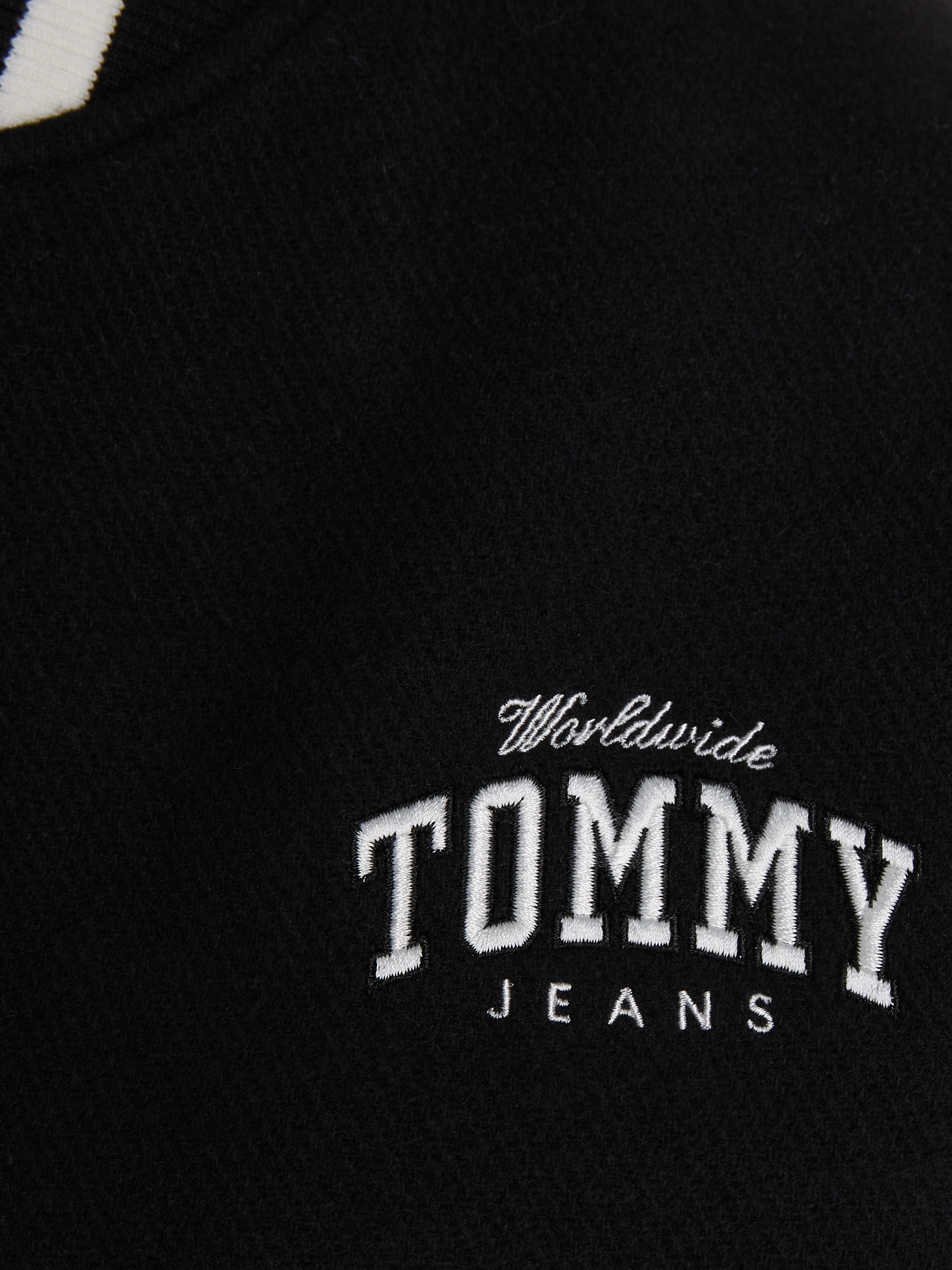 Tommy Jeans Bomberjacke »TJW CRP WOOL VARSITY BOMBER«, mit Logoschriftzug