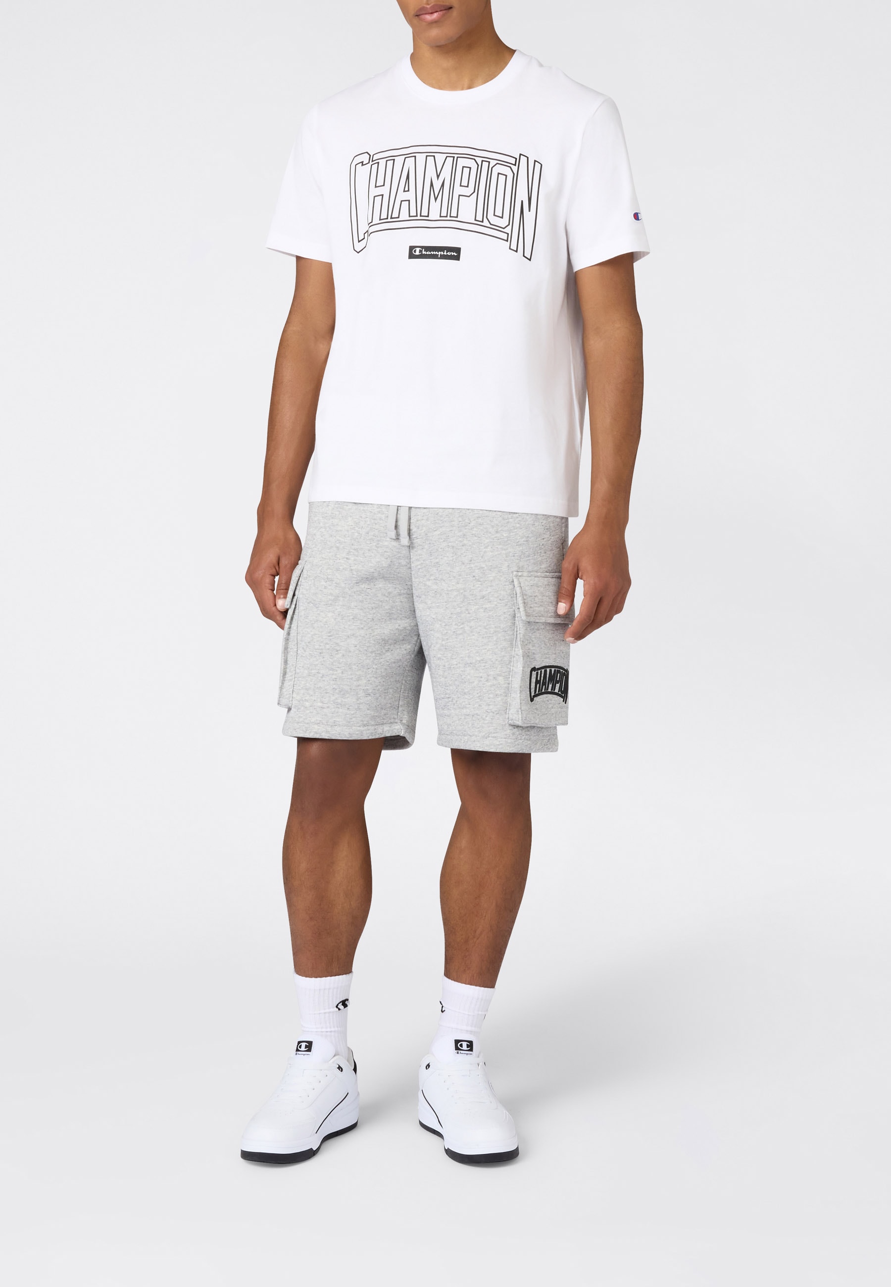 Champion T-Shirt »COLLEGE Relax Fit Crewneck T-Shirt« für sportliche Aktivitäten, sportlicher Stil, Rundhalsausschnitt