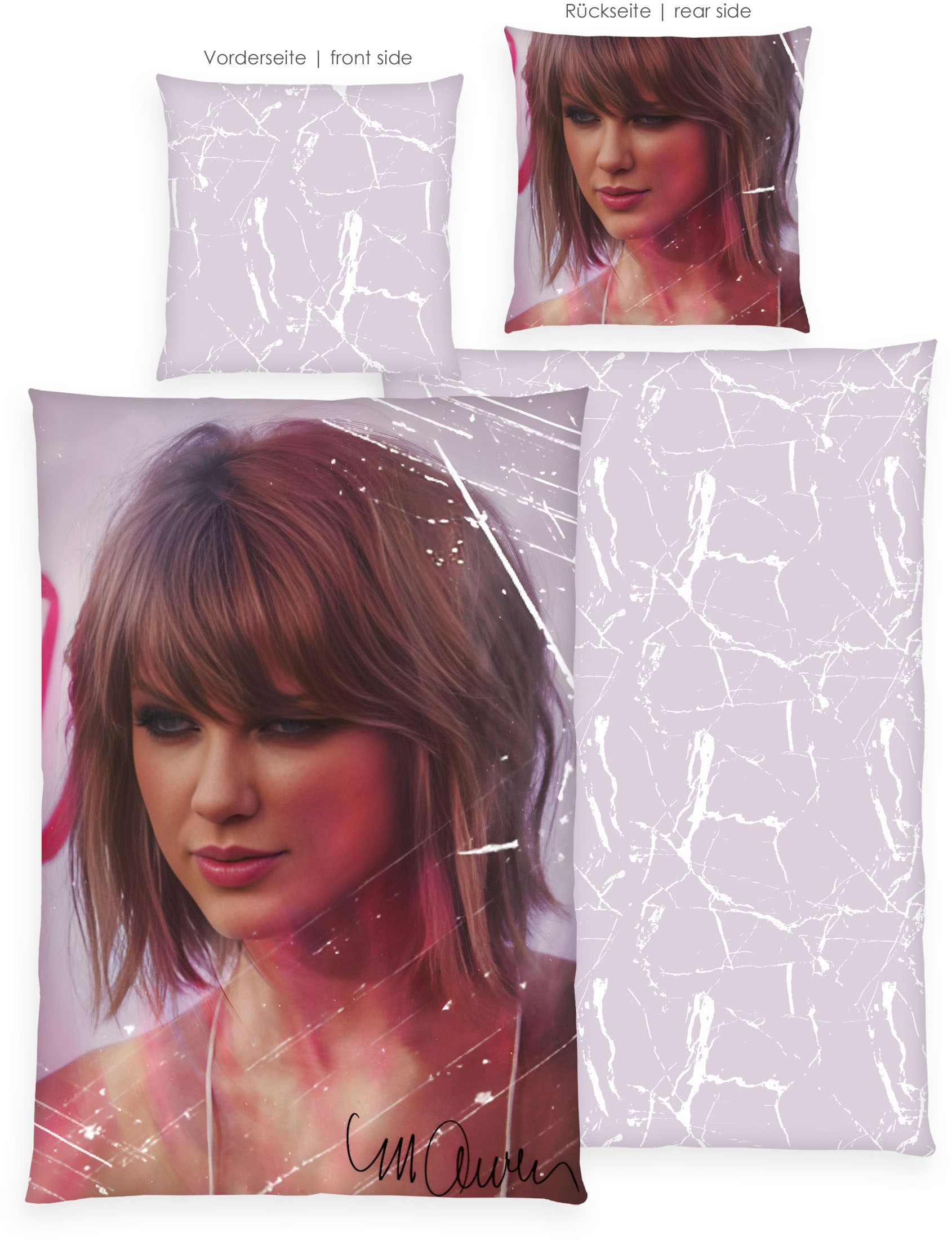 Herding Young Collection Linge de lit »Swiftie Collection by Sid Maurer« 2 cuis
