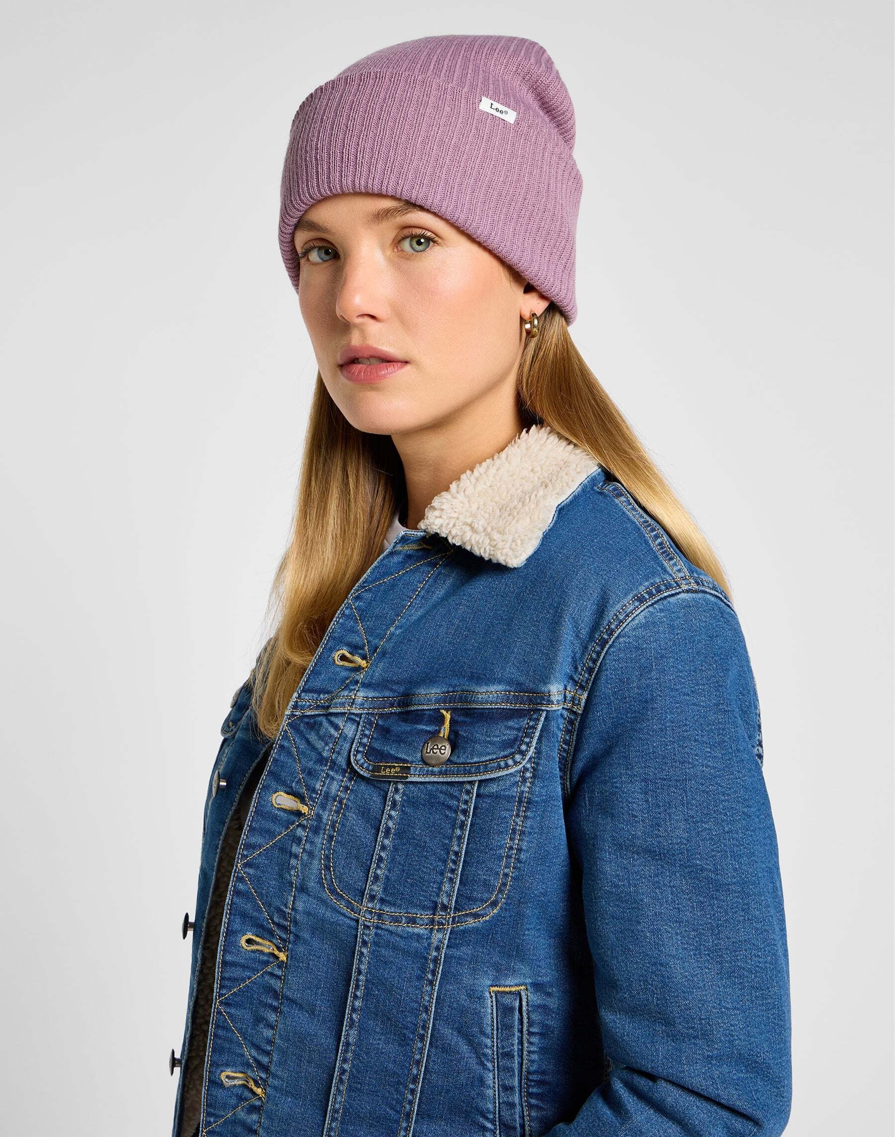 Lee® Strickmütze »LEE Mütze Ribbed Beanie«
