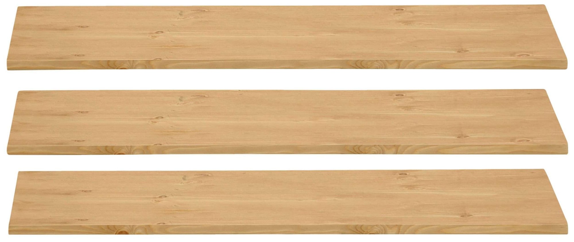 Home affaire Einlegeboden »Juventus«, (Set, 3 St., 3 Einlegeböden im Set), aus masiiver Kiefer, Breite 60 cm