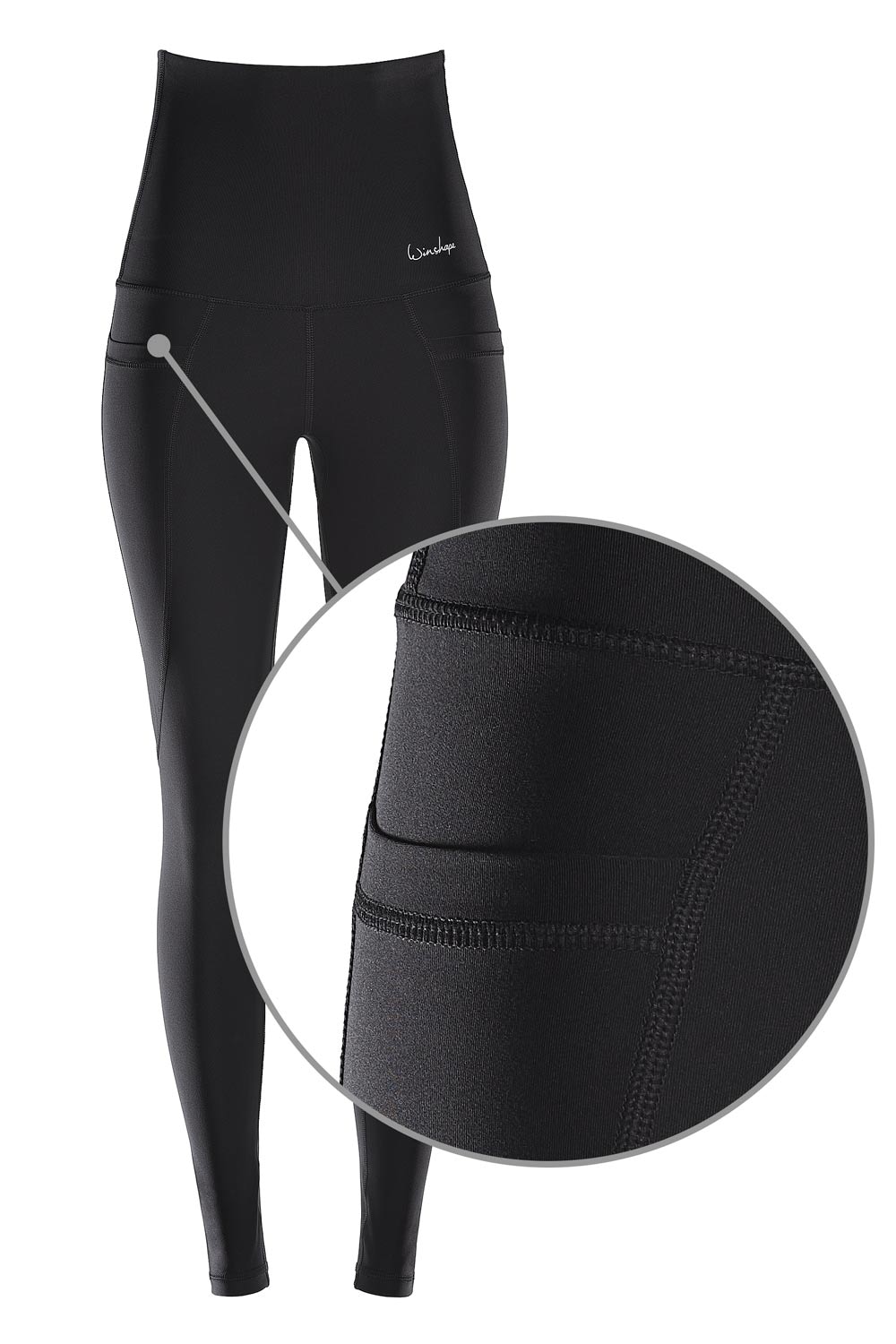 Leggings »Functional Power Shape Tights HWL114«, High Waist mit praktischen Taschen