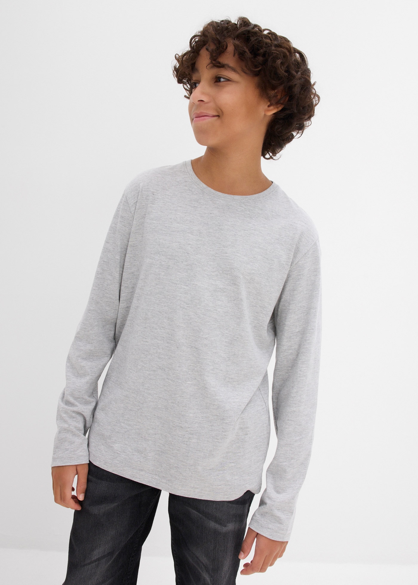 bonprix Langarmshirt Packung, 3