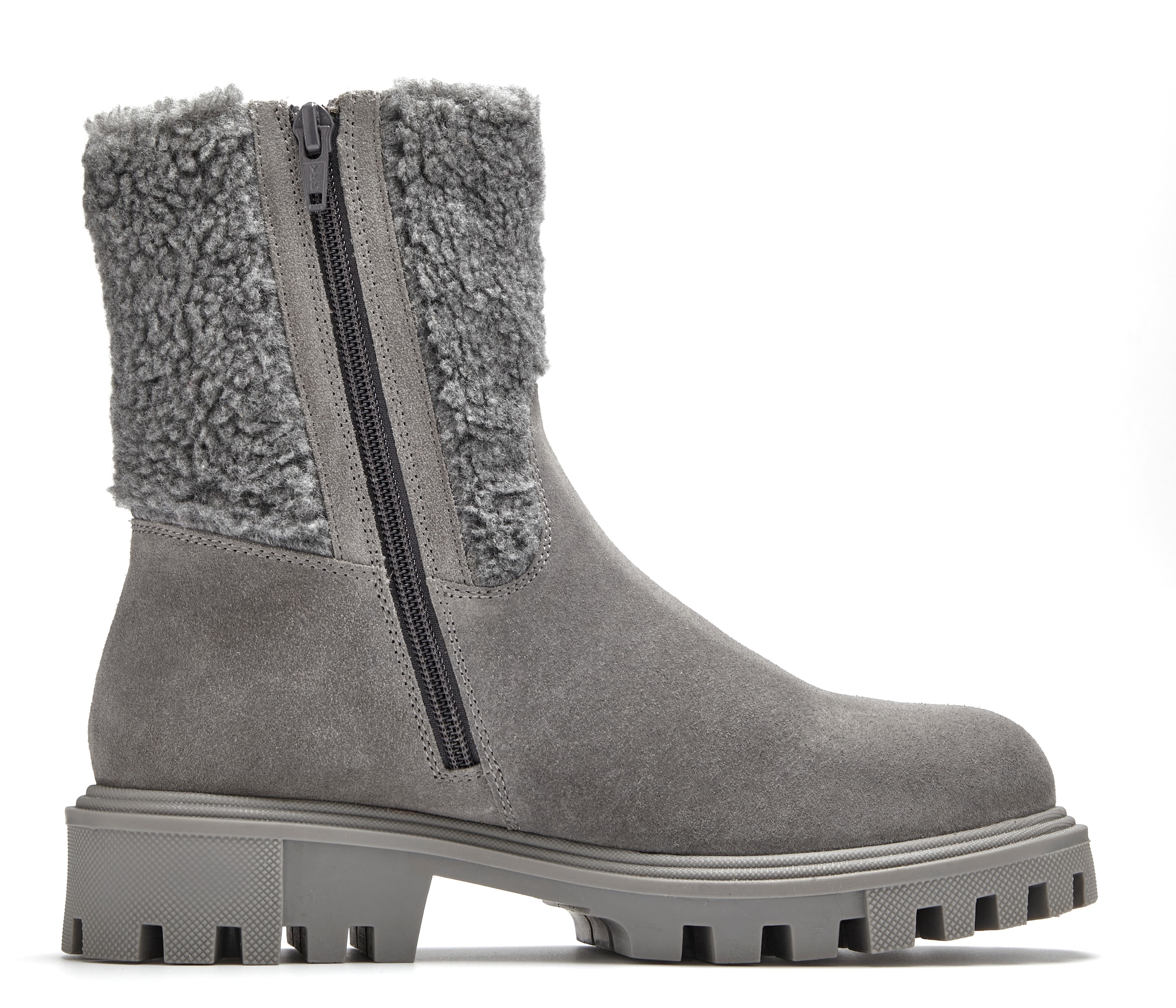 Elbsand Stiefelette »Boots, Winterboots, Lederstiefelette, Lederboots, Winterstiefel«  NEU Stiefel aus Veloursleder mit Warmfutter und leichter Profilsohle