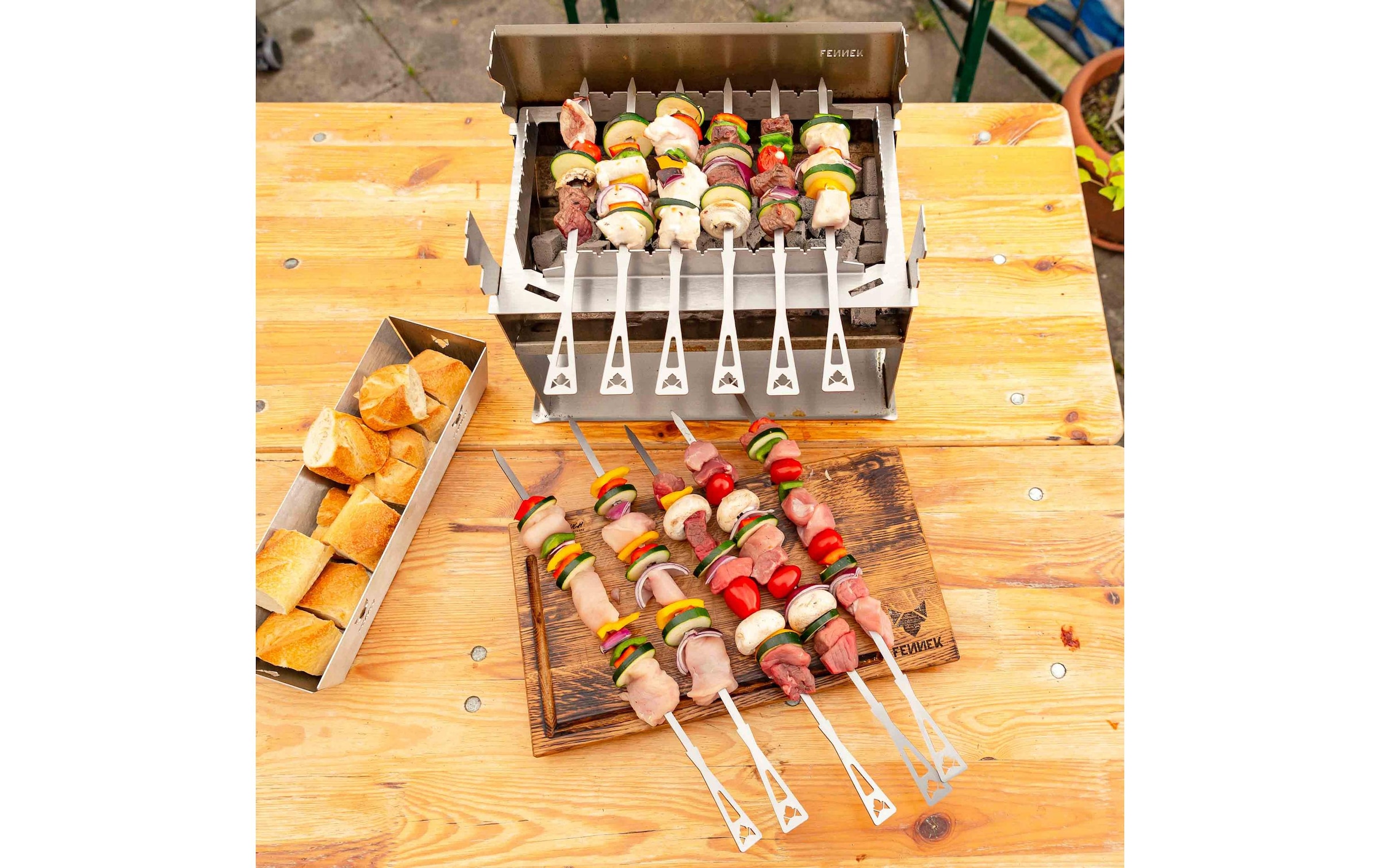 Fennek Grill Grillspiess »Grillspiess für FENNEK«