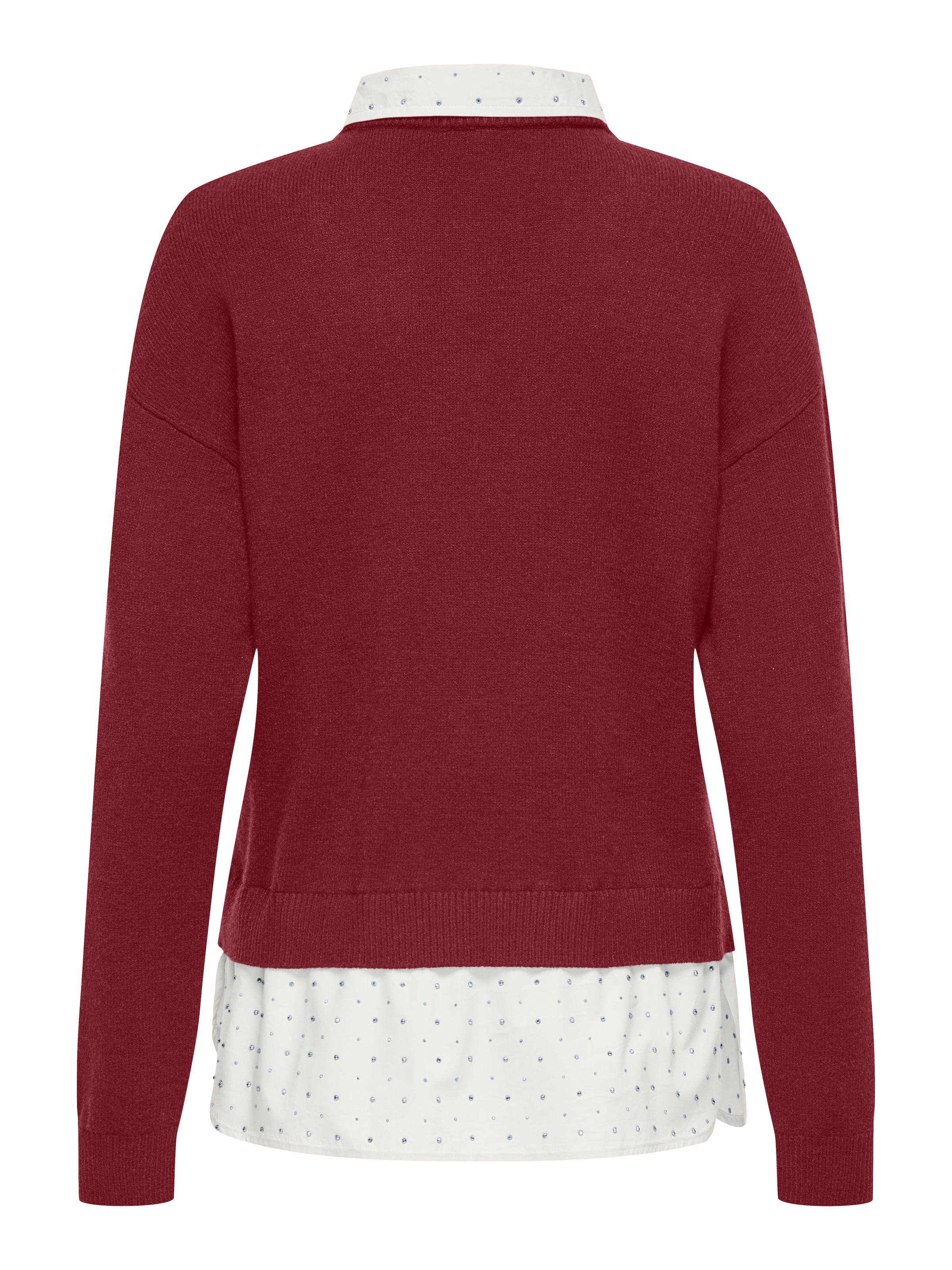 ONLY Pull 2 en 1 »ONLDAGMAR LS COLLAR MIX KNT«