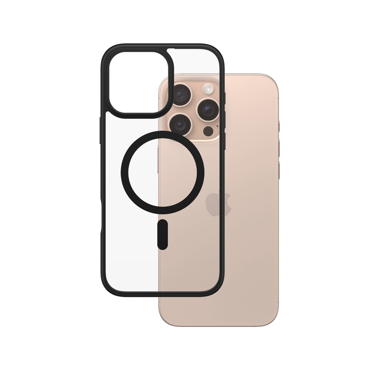 CARE by PanzerGlass Handyhülle »HardCase mit MagSafe für Apple iPhone 16 Pro Max«, Backcover, Schutzhülle, Handyschutzhülle, Case, Schutzcase, stossfest