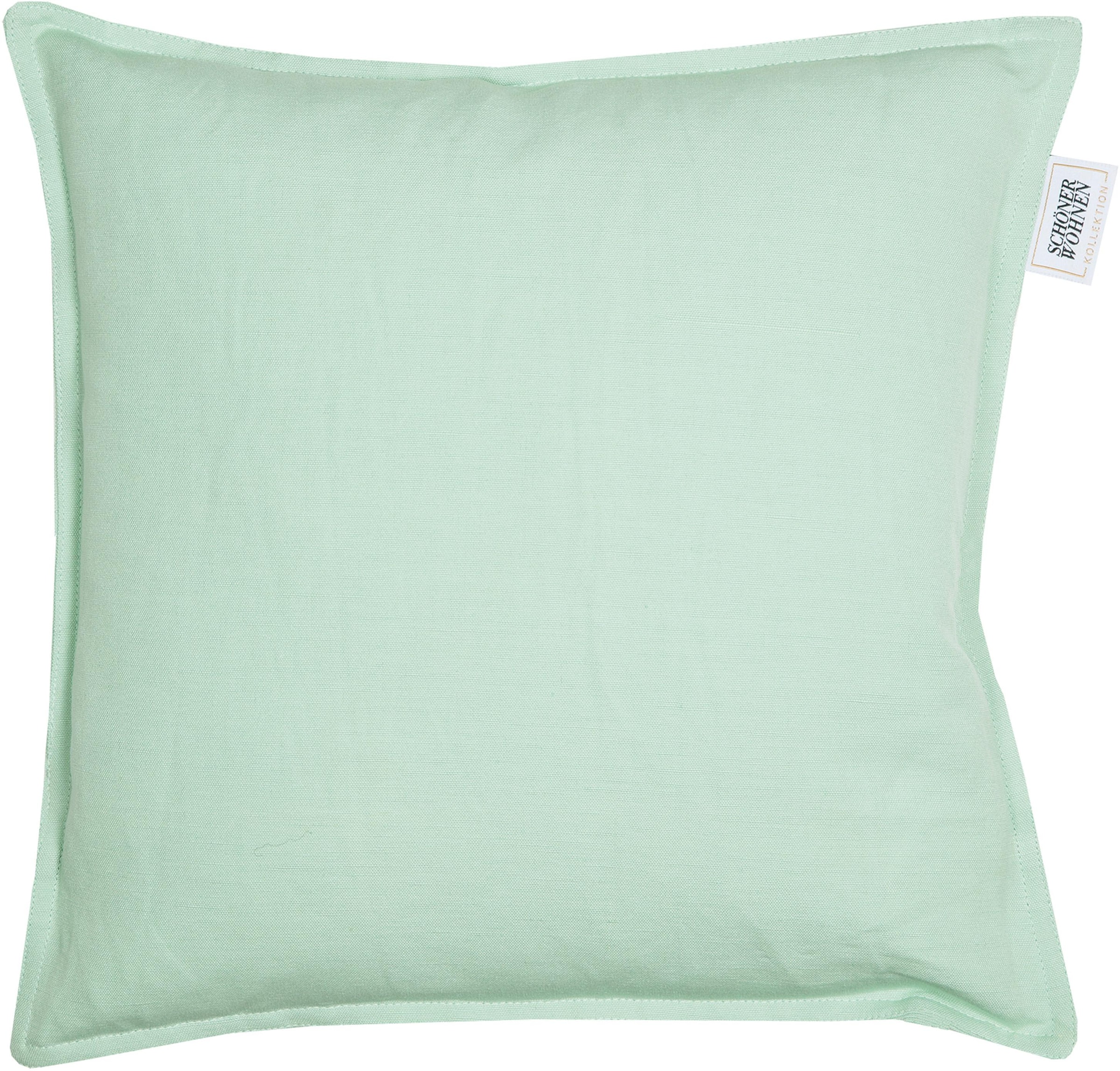 Image of SCHÖNER WOHNEN-Kollektion Dekokissen "Lino" aus hochwertigem, natürlichem Materialmix