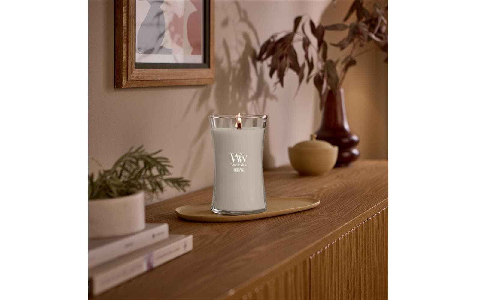 Woodwick Duftkerze »Wood Smoke Large Jar«