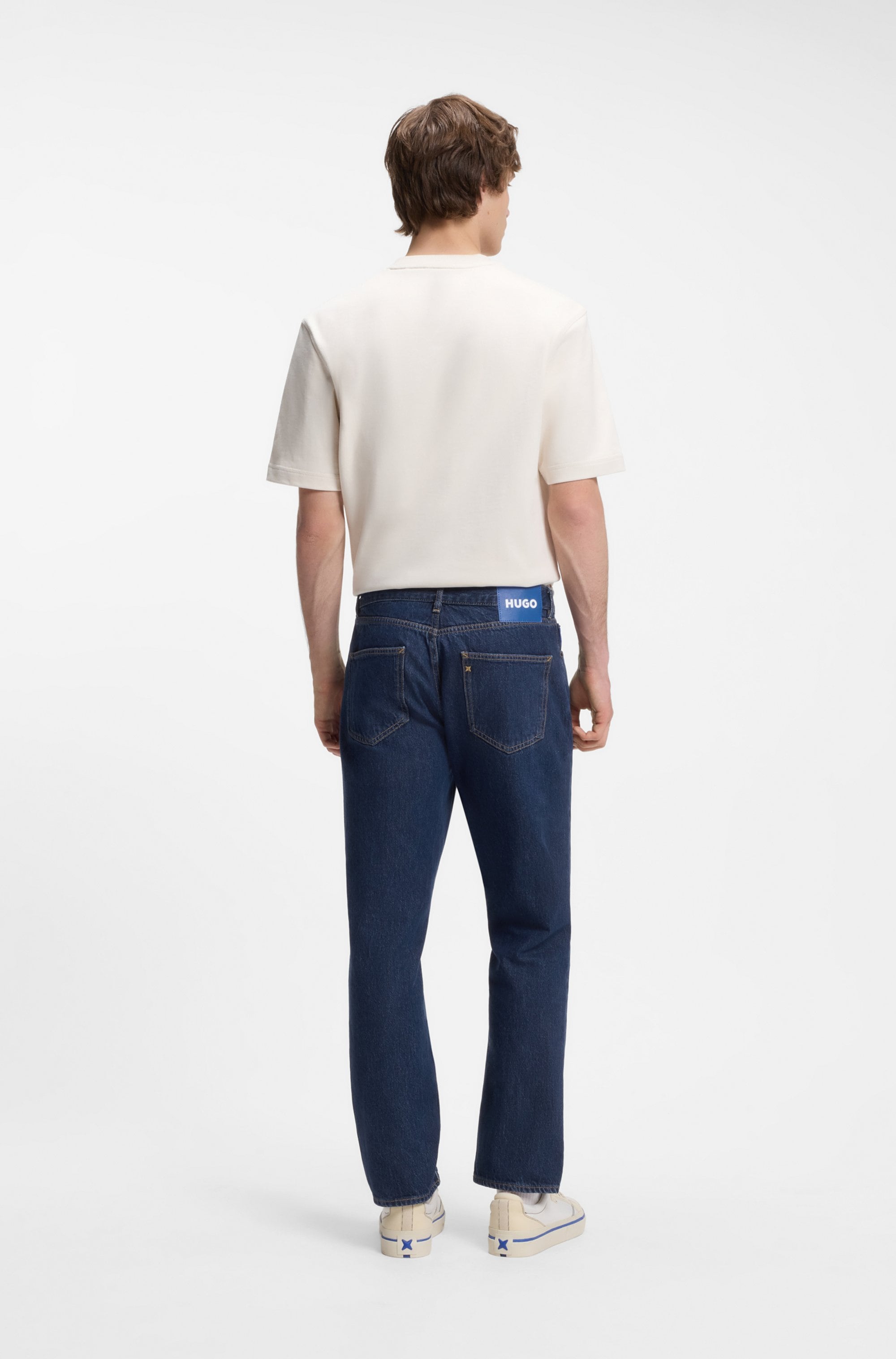 HUGO Jeans à 5 poches »Jonah« Regular Fit, reine Baumwolle