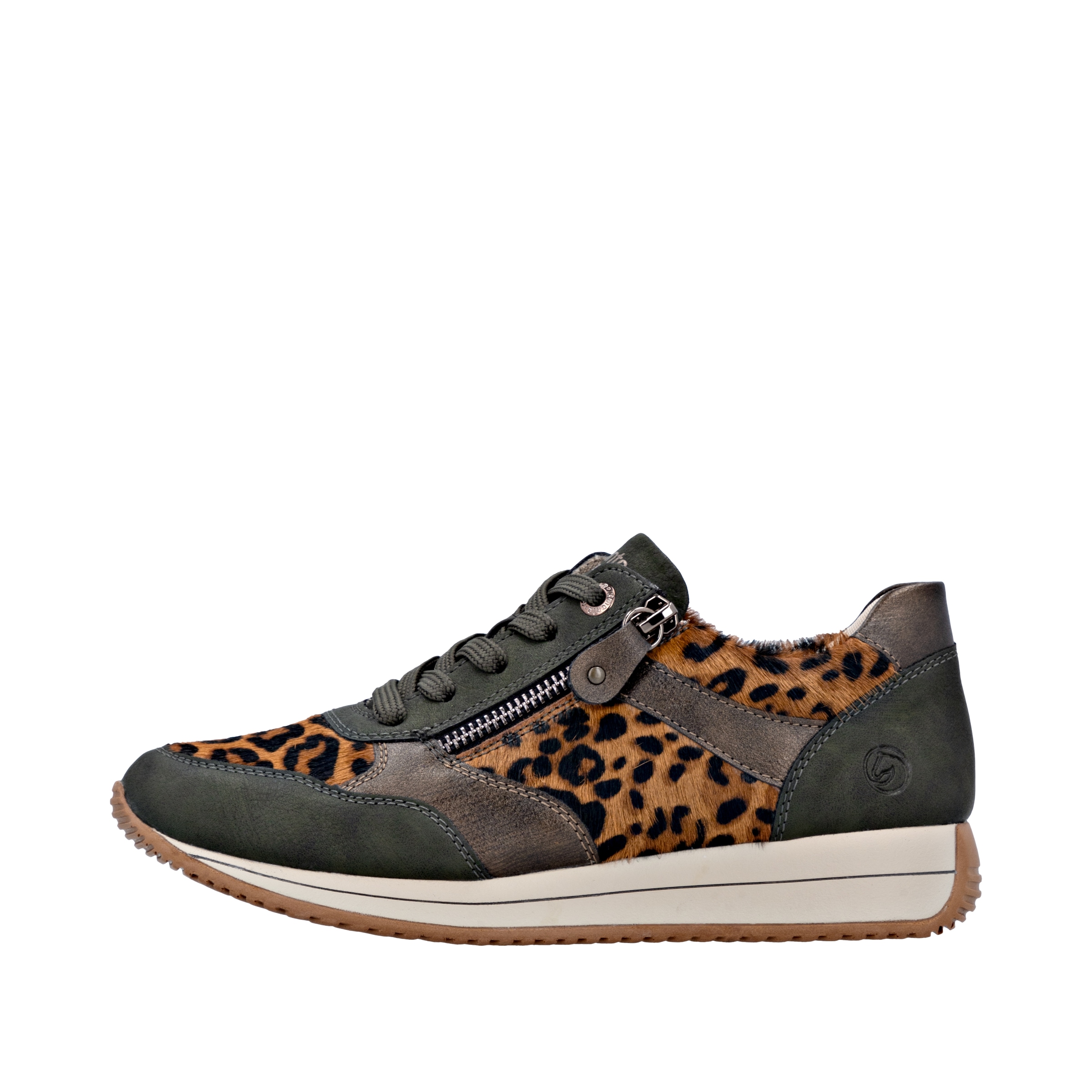 Remonte Keilsneaker  Schnürschuh, Halbschuh, Casual-Sneaker mit Innenreissverschluss