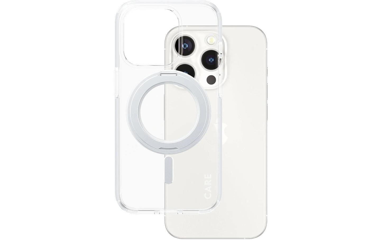 Image of Backcover "Feature Kickstand iPhone 15 Pro Silber" Apple iPhone 15 Pro