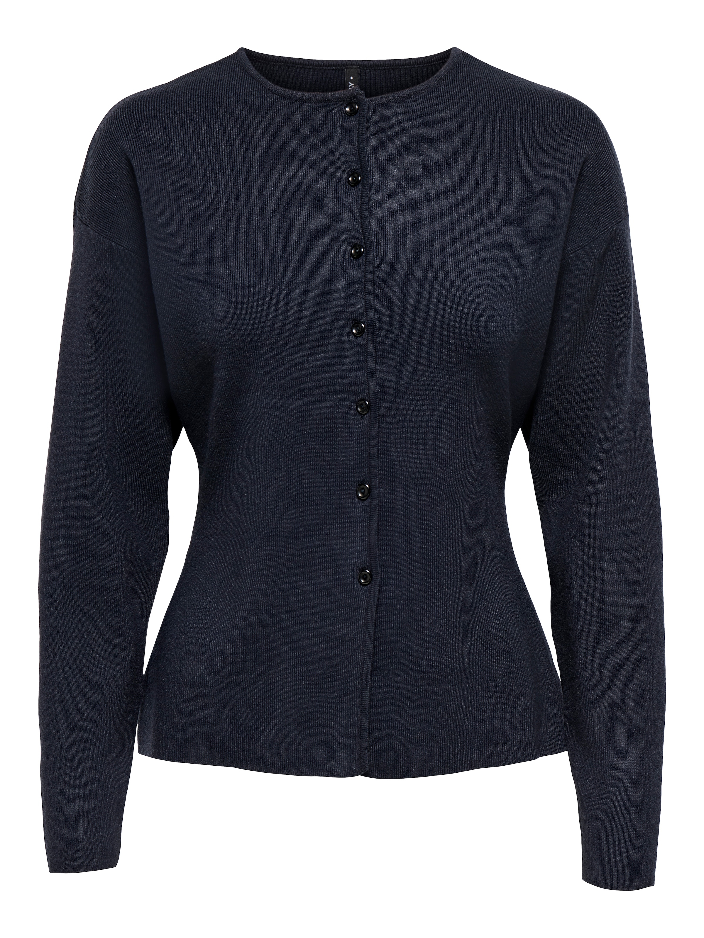 ONLY Strickjacke »ONLLUCY LS O-NECK CARDIGAN EX KNT« Materialmix, regular fit, Rundhals