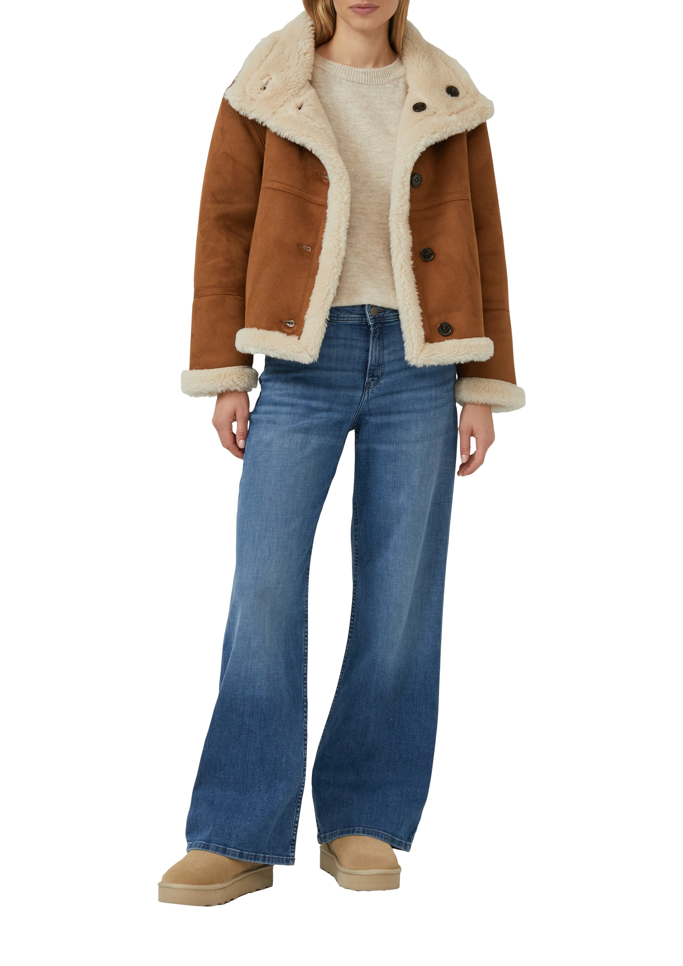 s.Oliver Pull en tricot mit Raglanärmeln