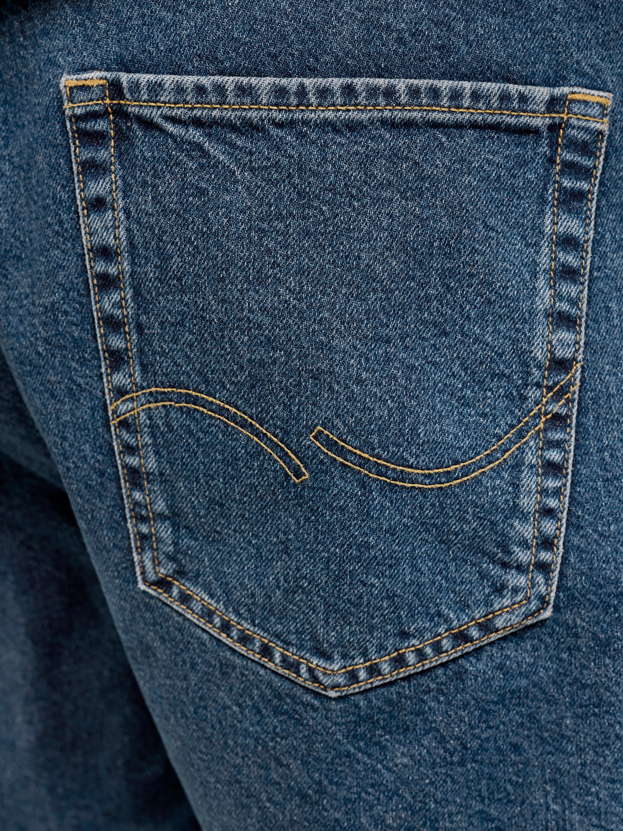 Jack & Jones Short en jean »JJITONY JJORIGINAL SHORTS AM 460 SN« mélange coton, coupe décontractée