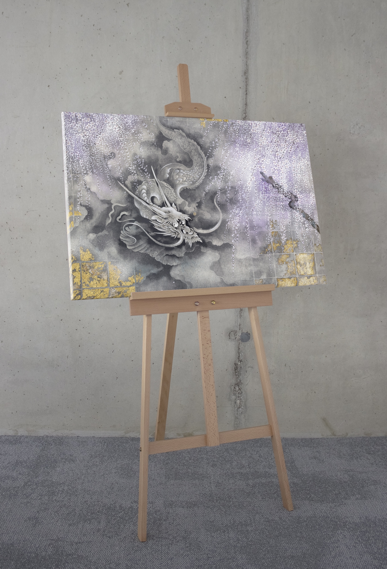 Komar Leinwandbild »Evil Brave - Grösse 60 x 90 cm«, Natur, (1 St.), Keilrahmenbild mi Echtholzrahmen