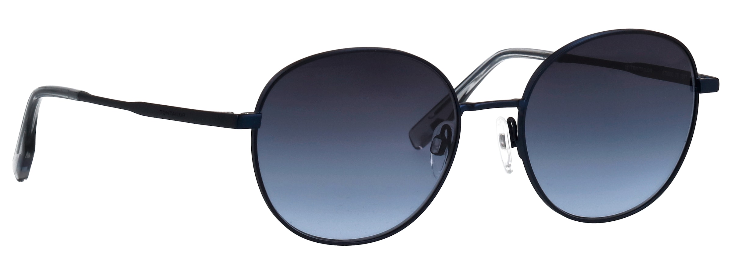 TOM TAILOR Sonnenbrille »Modell 675000« Form Rund, Logoschriftzug auf Bügel, Metallfassung