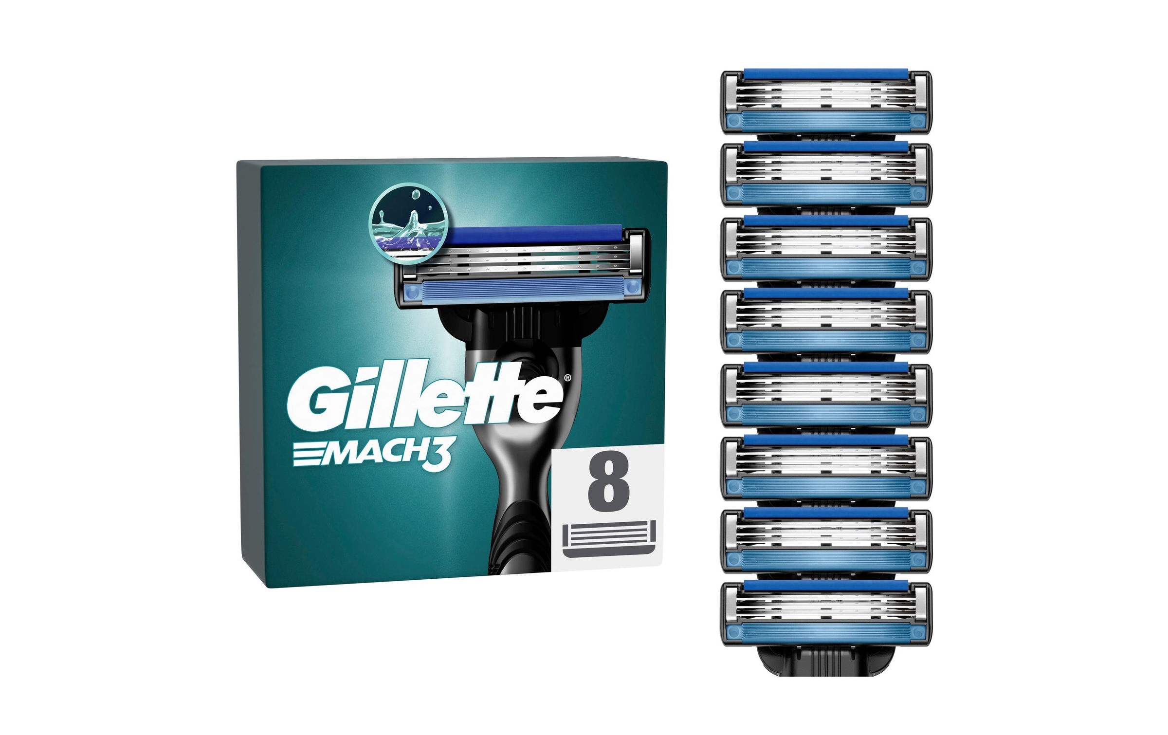 Gillette Lames de rasoir »Mach3 8 Stück«