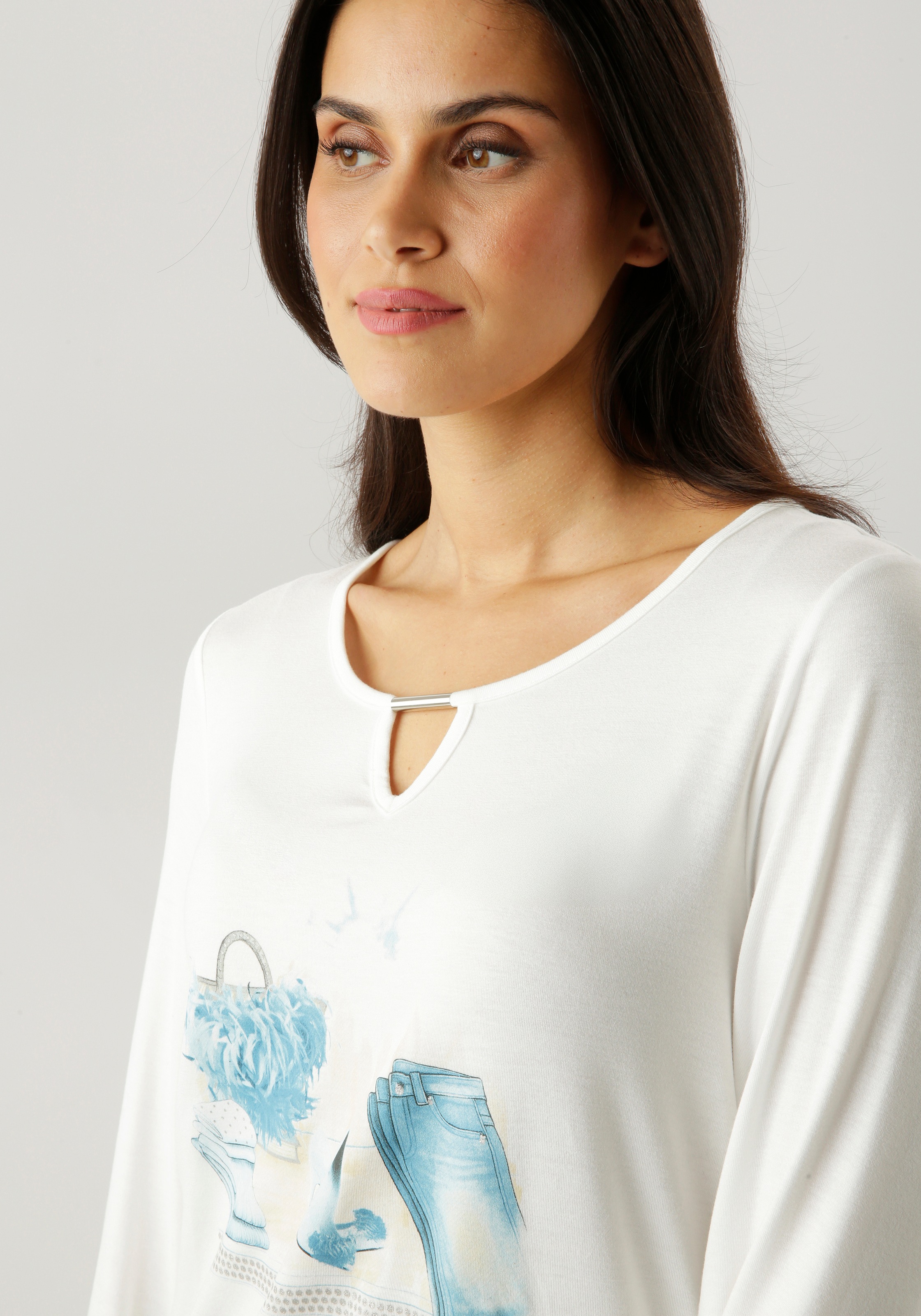 Aniston SELECTED Langarmshirt