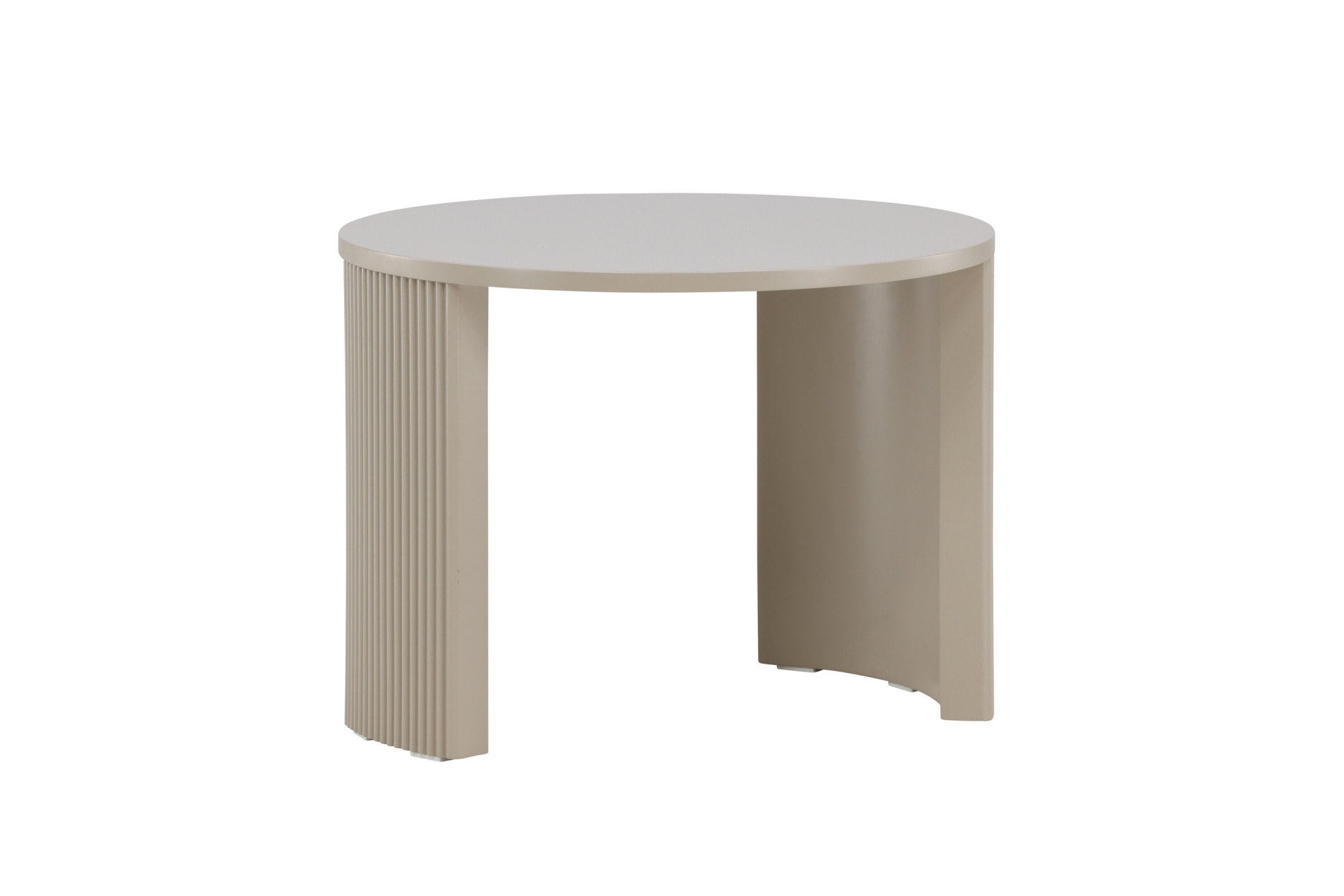 Venture Home Couchtisch Sofatisch, MDF, rund, abgerundet, kompakt, dezent, klassisch