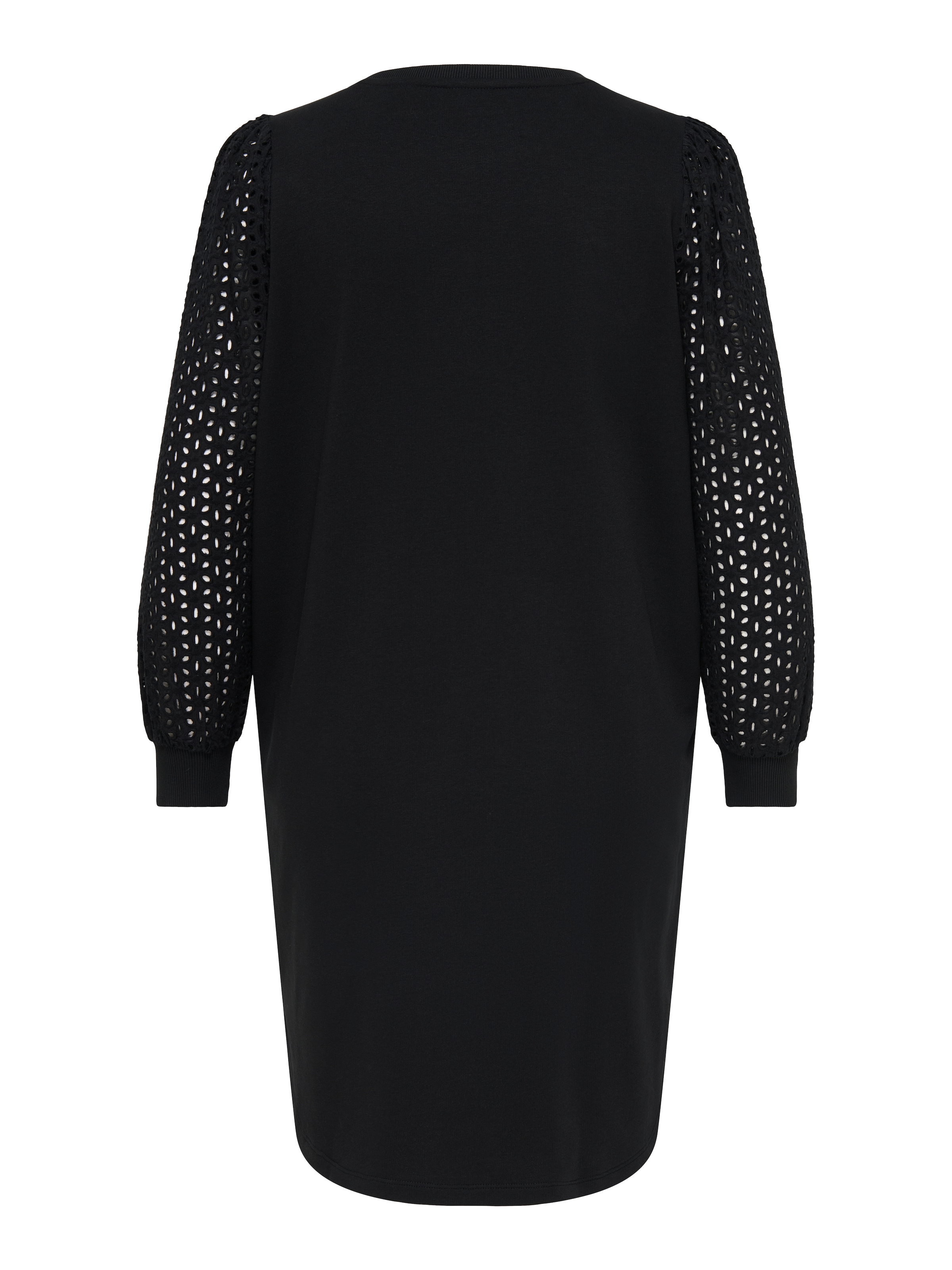 ONLY CARMAKOMA Robe midi »CARDONNA L/S MIX O-NECK MIDI DRESS JRS« Baumwollmischung