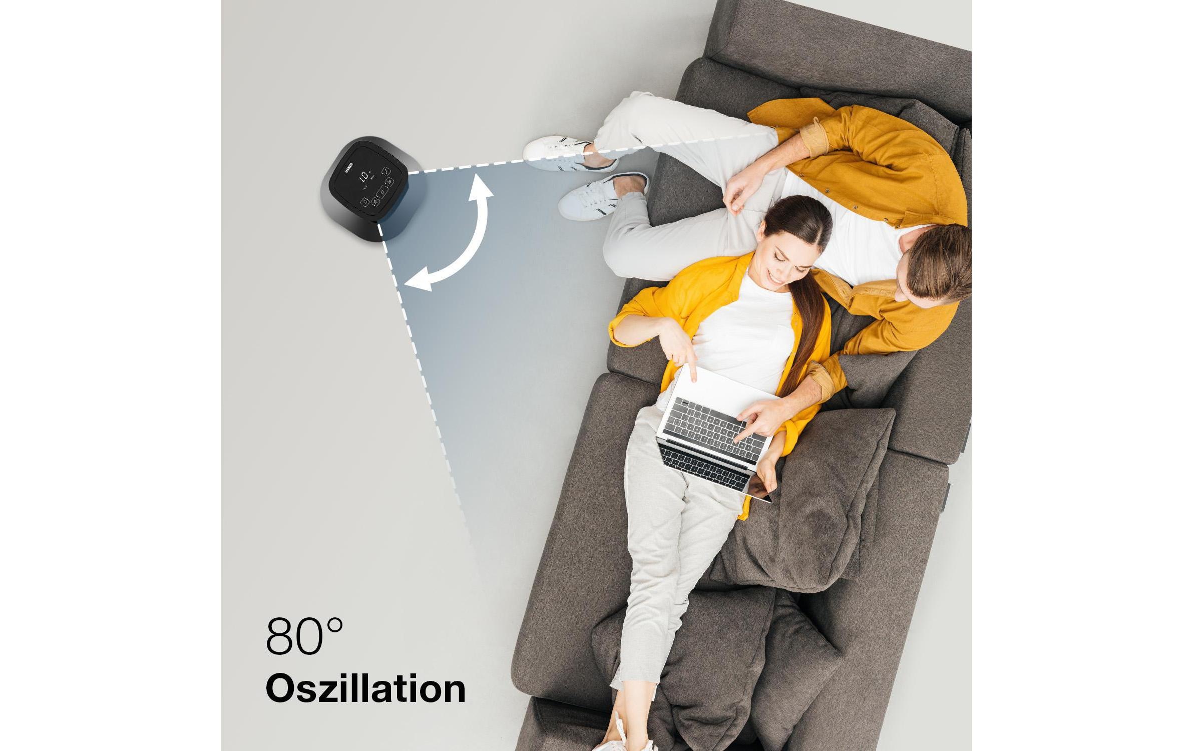 PRINCESS Turmventilator »Schwarz«