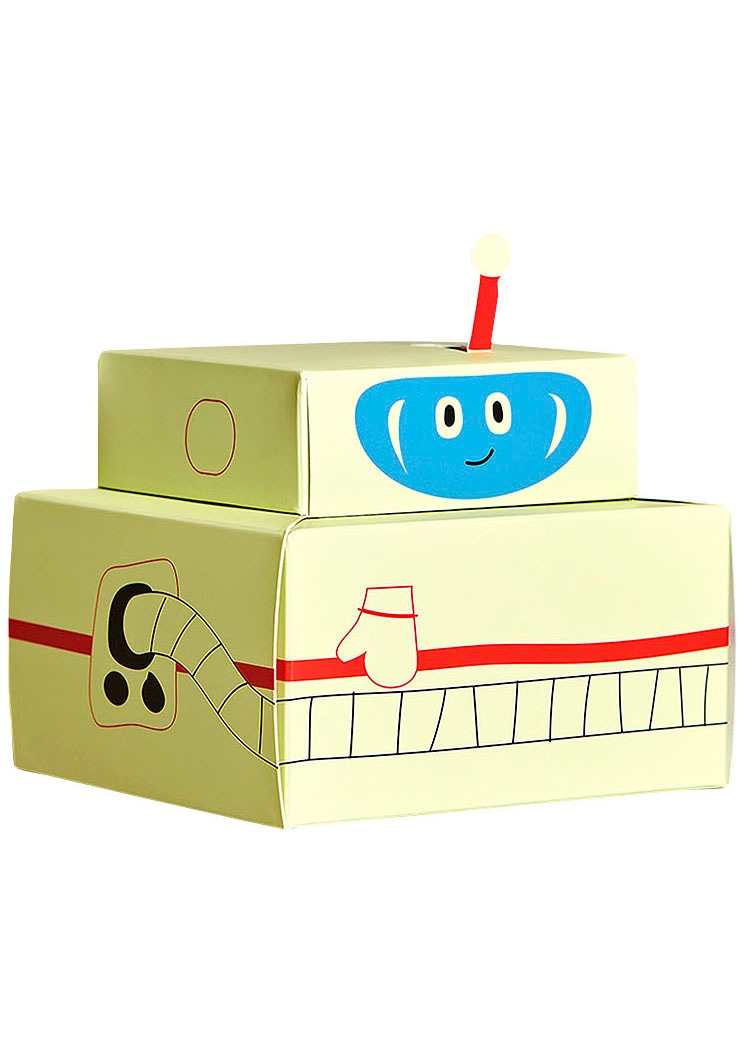 Happy Socks Langsocken 3er Pack,  mit verspielten Roboter-Motiven