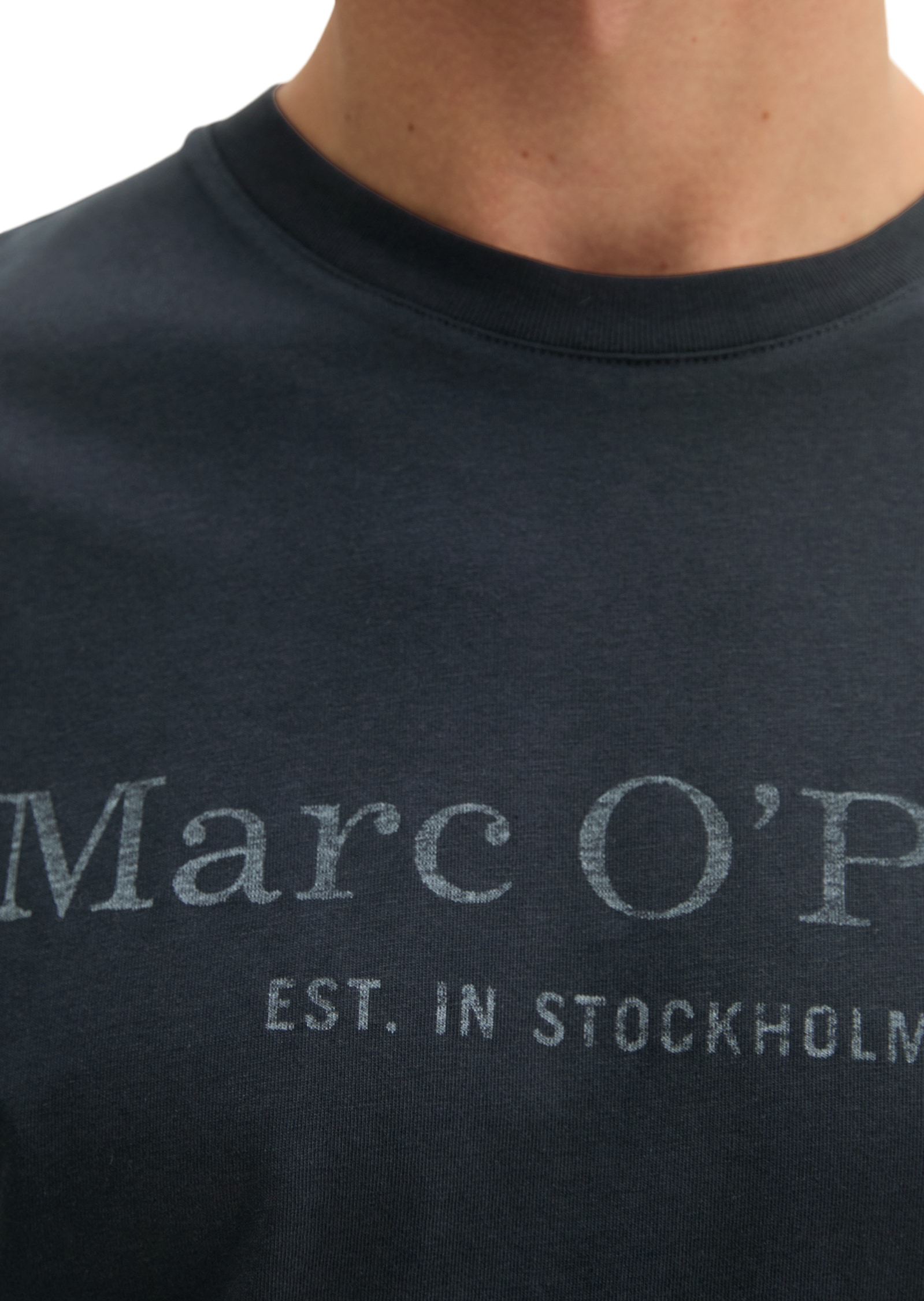 Marc O'Polo T-Shirt klassisches Logo-T-Shirt