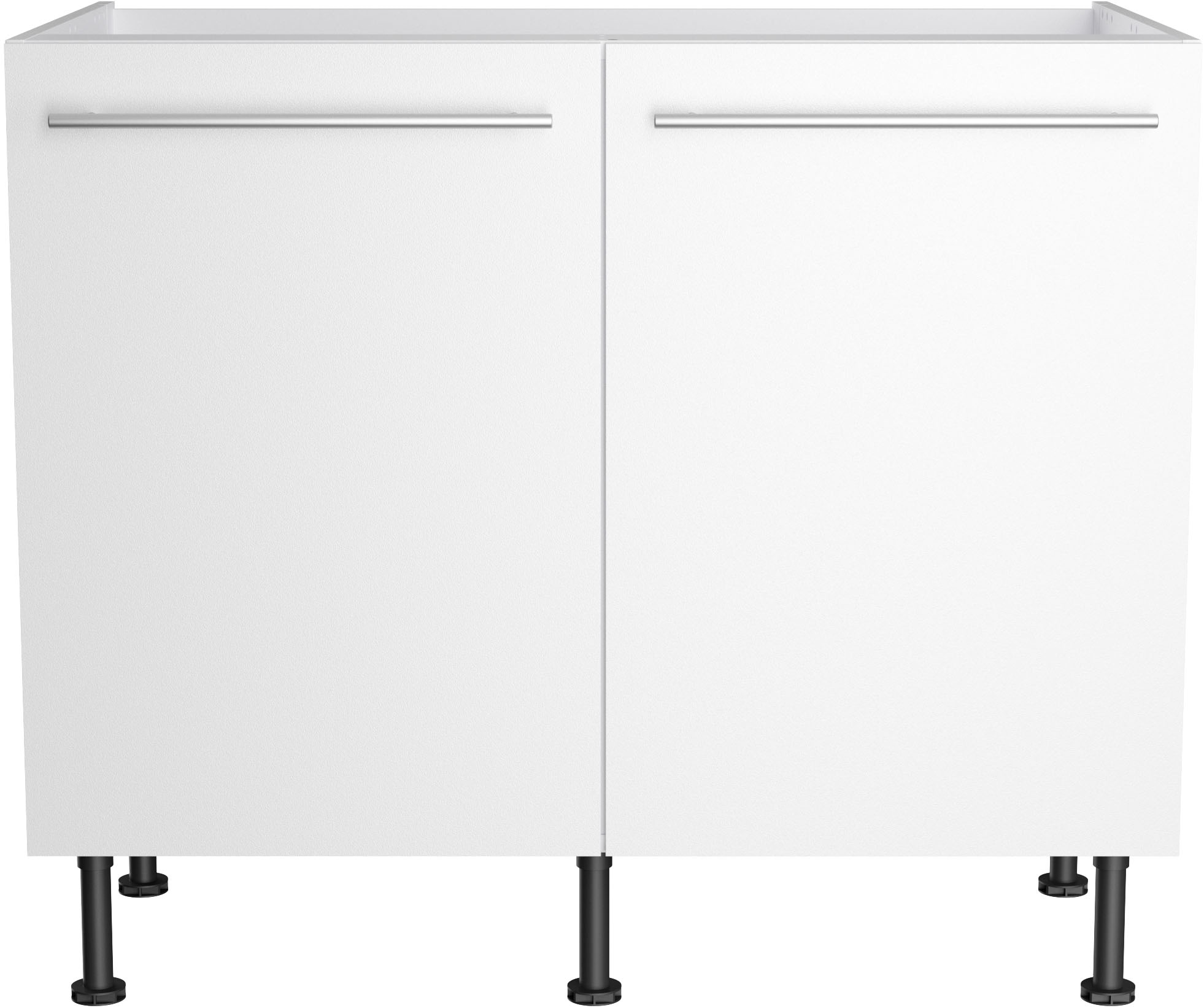 KOCHSTATION Spülenschrank »KS-Bern2«, Breite 100 cm, 2 Türen