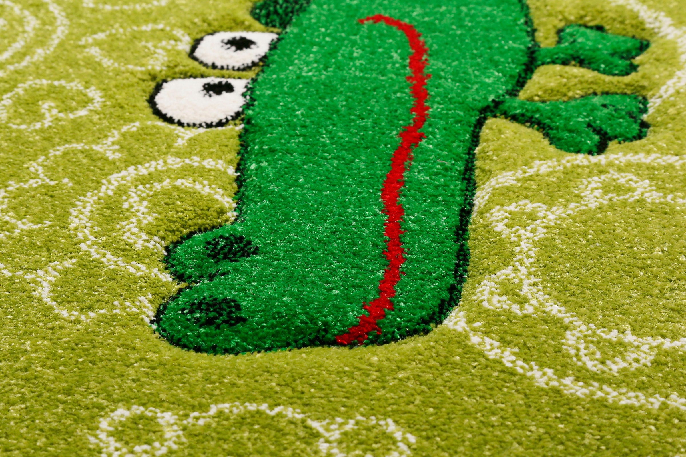 Sigikid Kinderteppich »Crocodile«, rechteckig, 13 mm Höhe