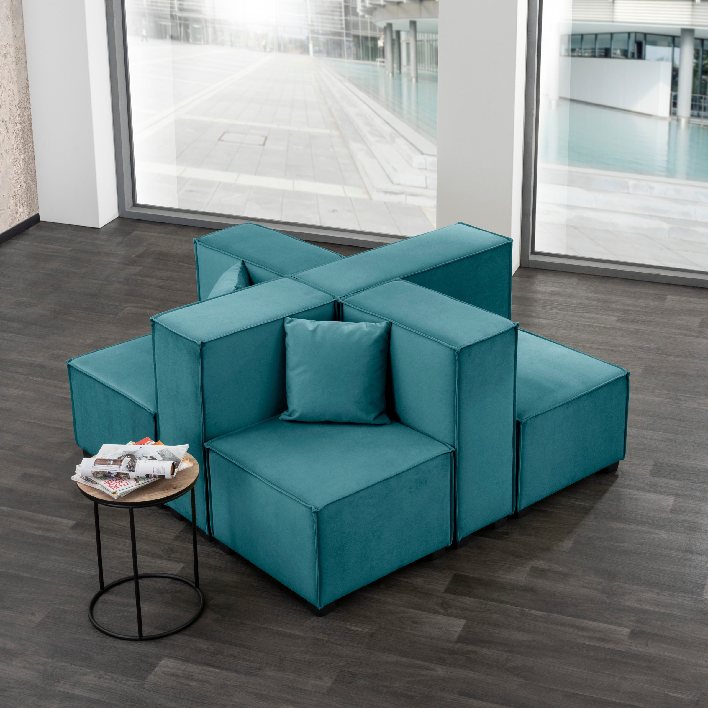 Max Winzer® Wohnlandschaft »MOVE«, (Set), Sofa-Set 05 aus 8 Sitz-Elementen, inklusive... kaufen