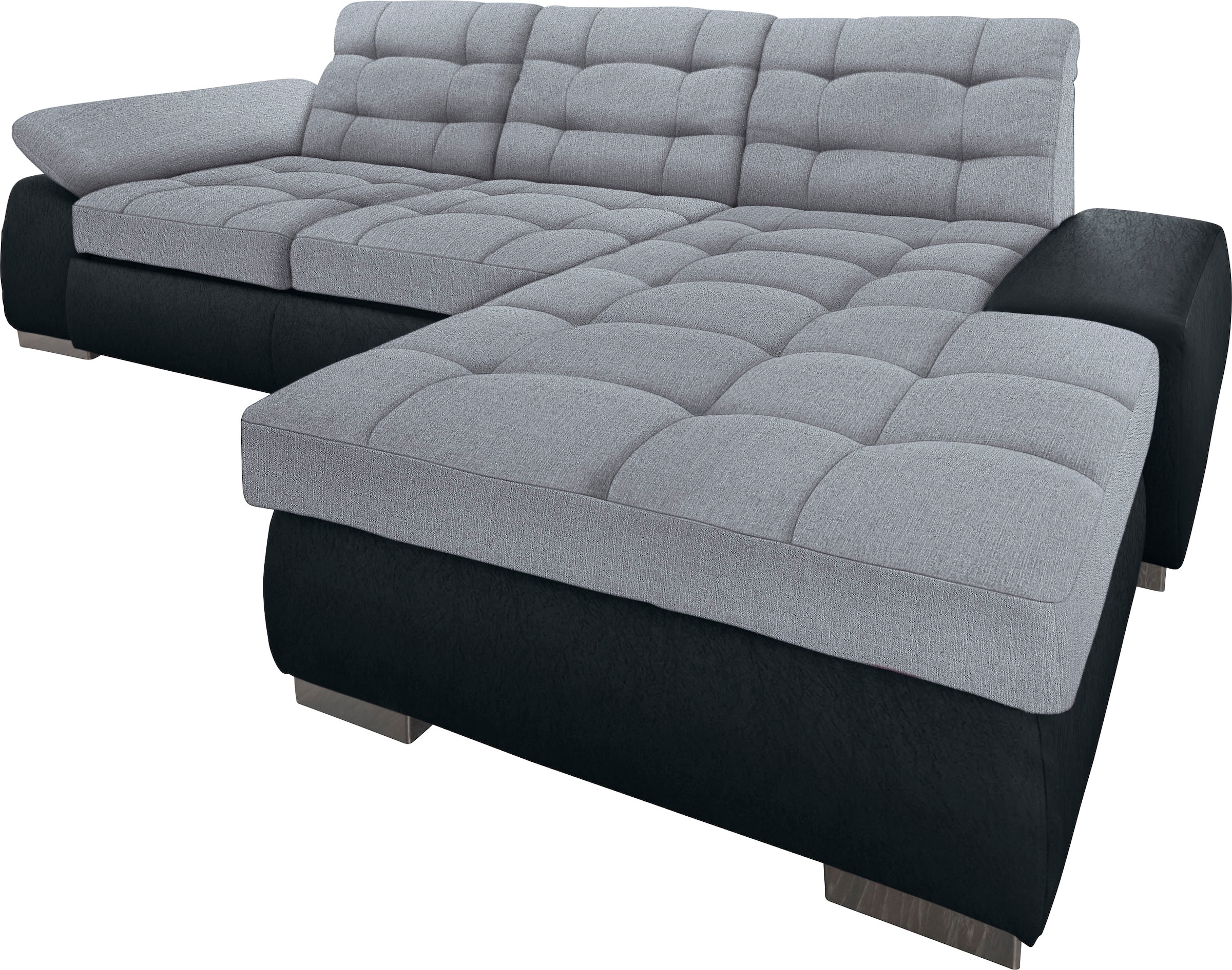 sit&more Ecksofa »Ontario L-Form«, XXL, wahlweise mit Bettfunktion