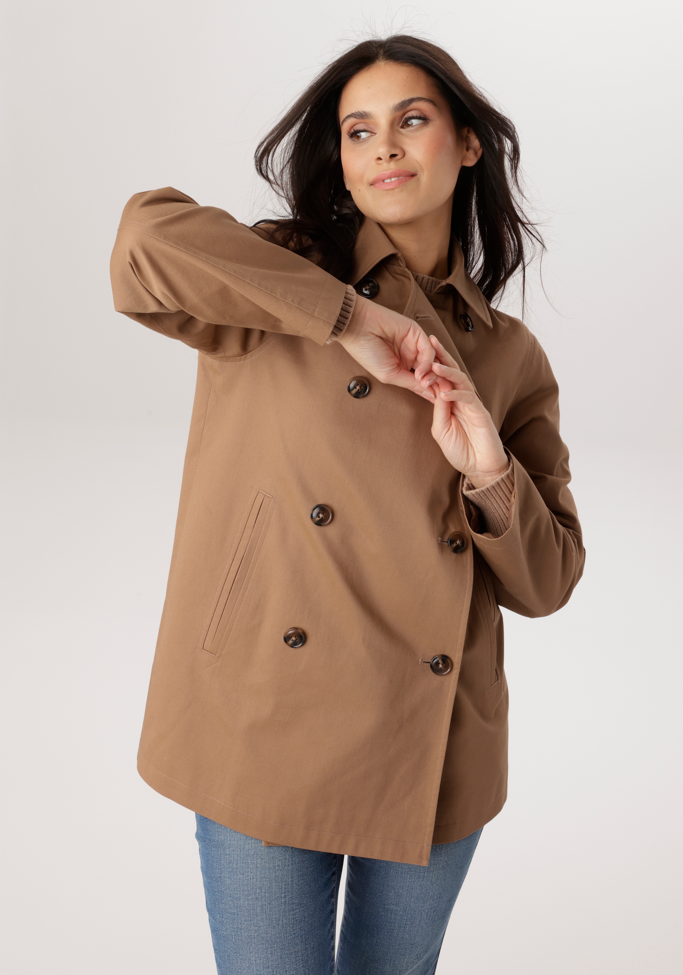 Image of Aniston SELECTED Cabanjacke ohne Kapuze mit zwei Eingriffstaschen - NEUE KOLLEKTION