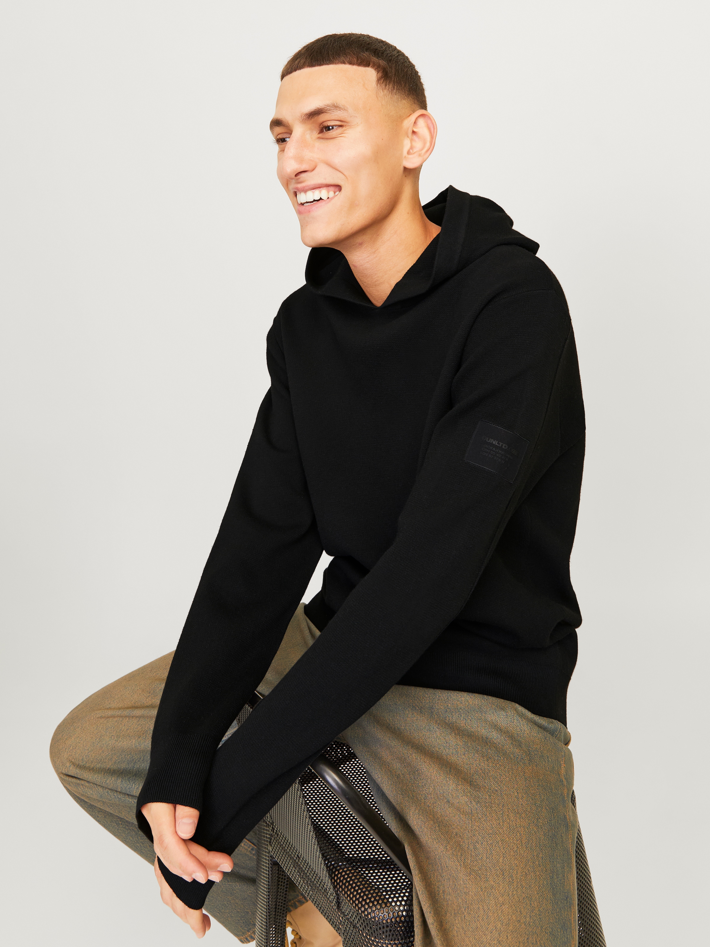 Jack & Jones Kapuzenpullover »JCOAERO KNIT HOOD SN«