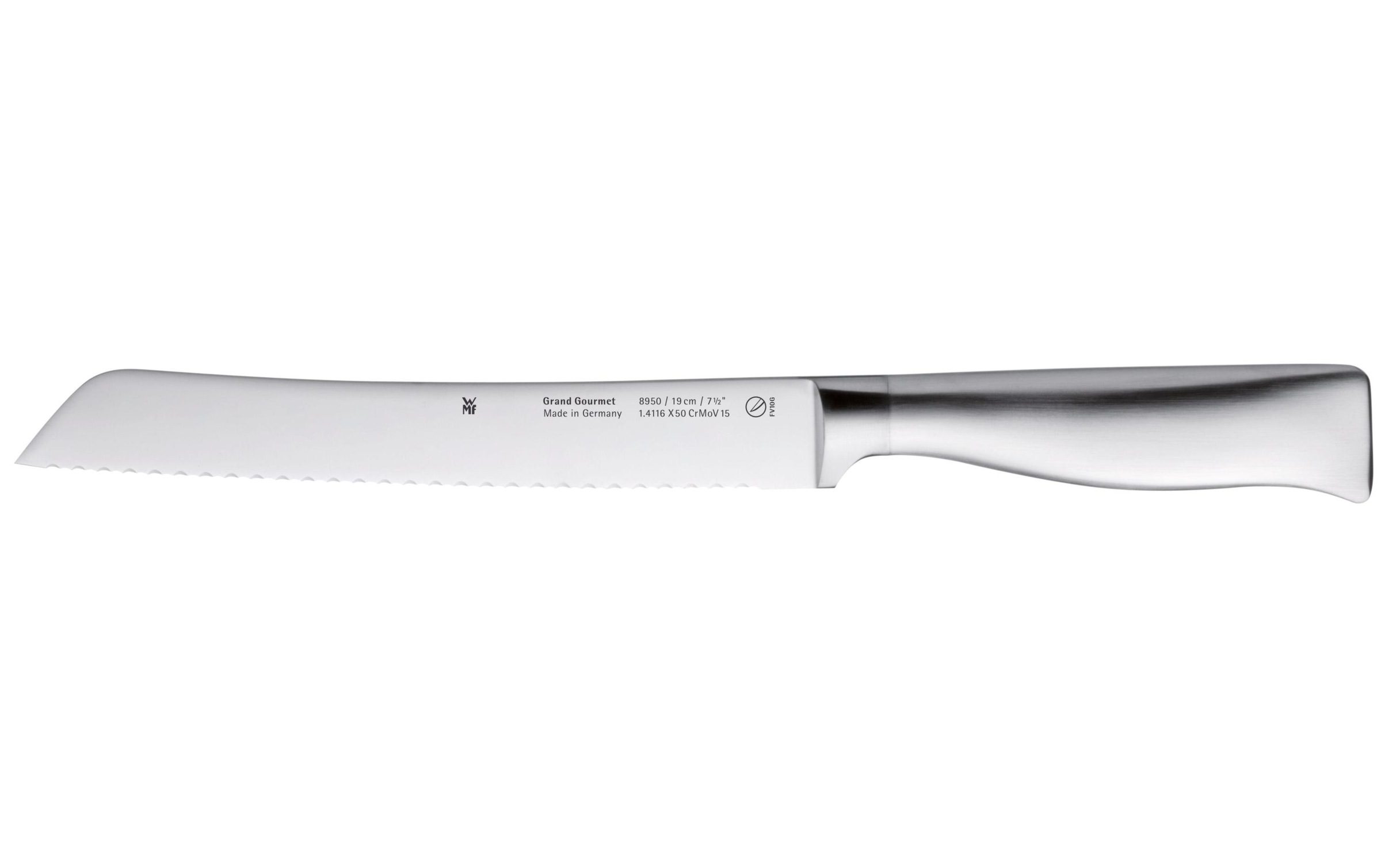 Image of WMF Brotmesser "Grand Gourmet 32 cm Silberfarben"