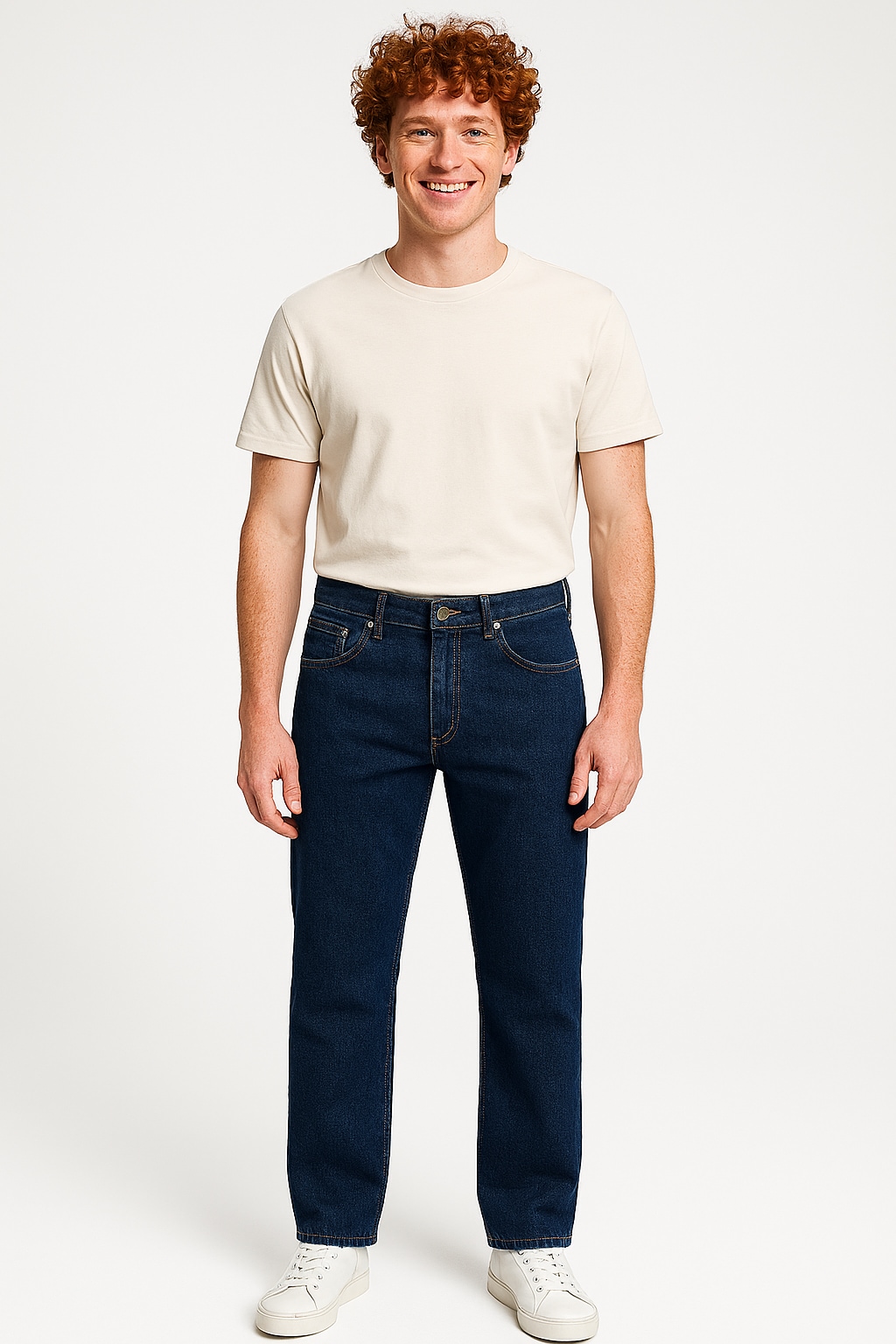 Image of ONLY & SONS Regular-fit-Jeans "ONSEDGE STRAIGHT 6400EY BOX PIM MU"