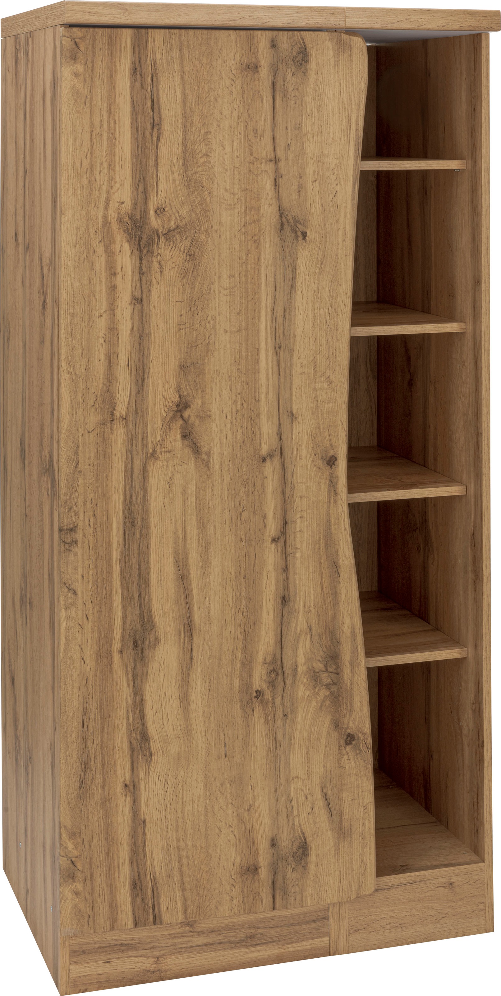 Image of KOCHSTATION Midischrank "KS-Bruneck" Vorratsschrank >>Bruneck<< 90 cm breit, hochwertige MDF-Fronten