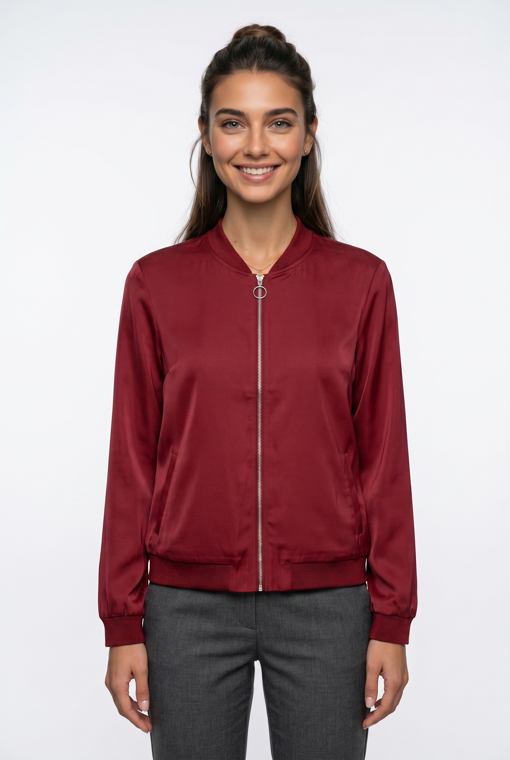 Image of Vero Moda "VMCOCO L/S BOMBER NOOS" Materialmix