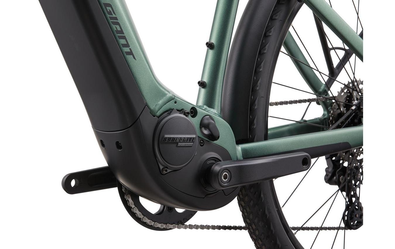 E-Bike »Giant Explore E+ 1 GTS, Misty Forest, M«, Mittelmotor 250 W