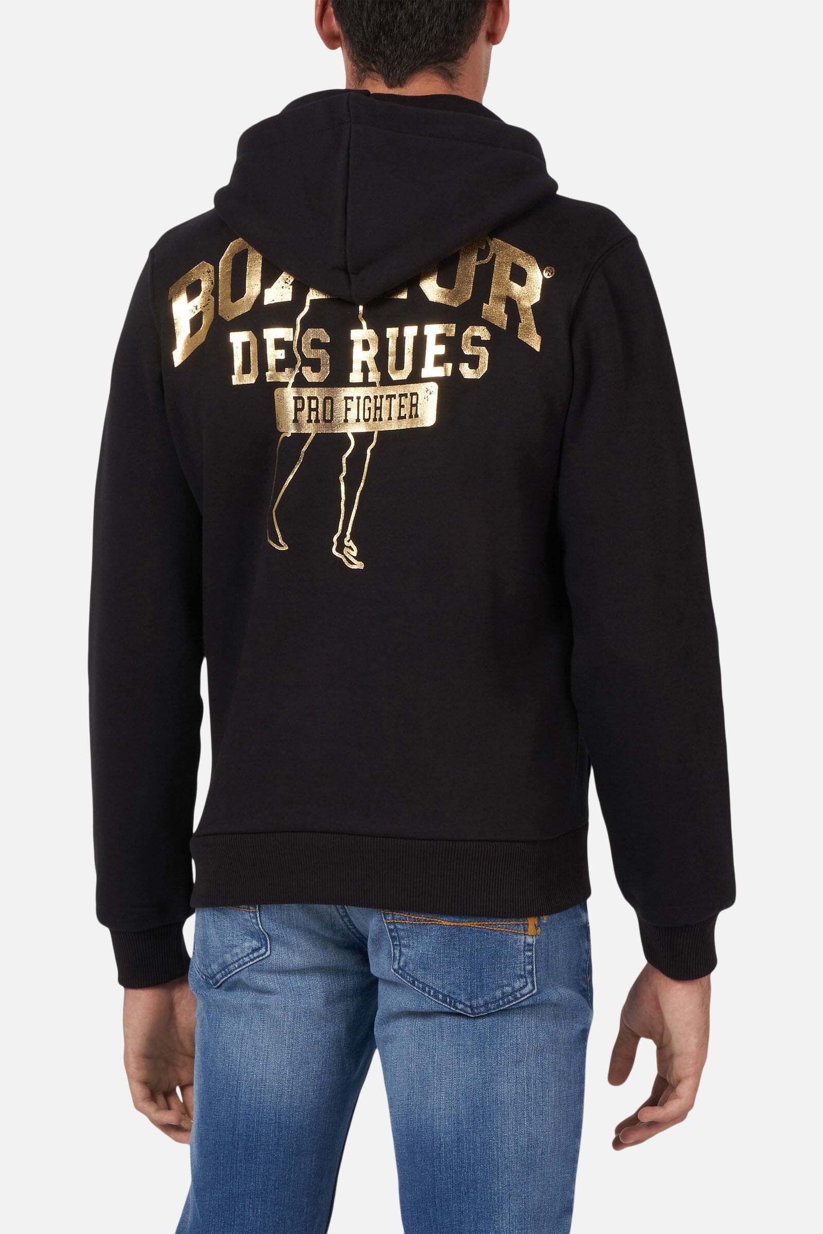 BOXEUR DES RUES Sweatjacke »BOXEUR DES RUES Sweatjacke Hooded Full Zip«