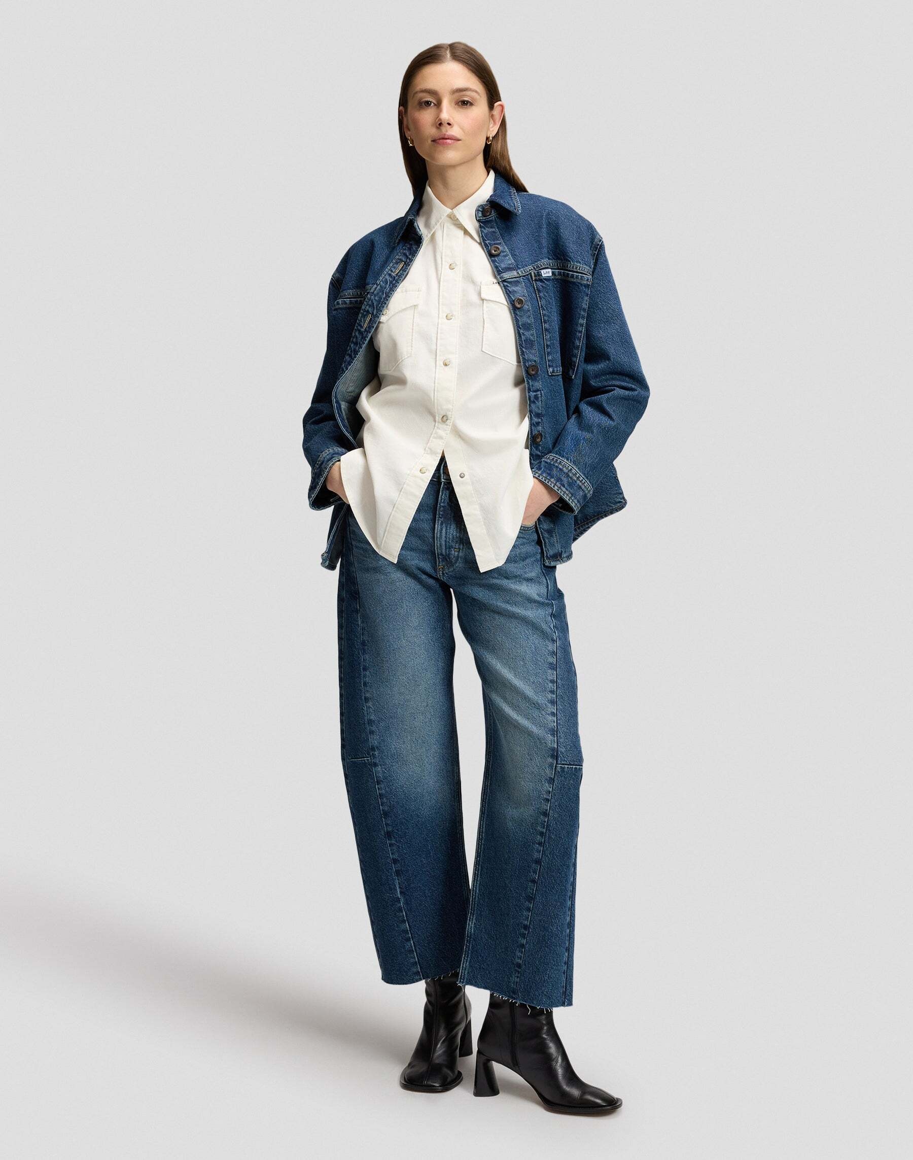 Lee® Weite Jeans »Lee Jeans Rider Barrel«