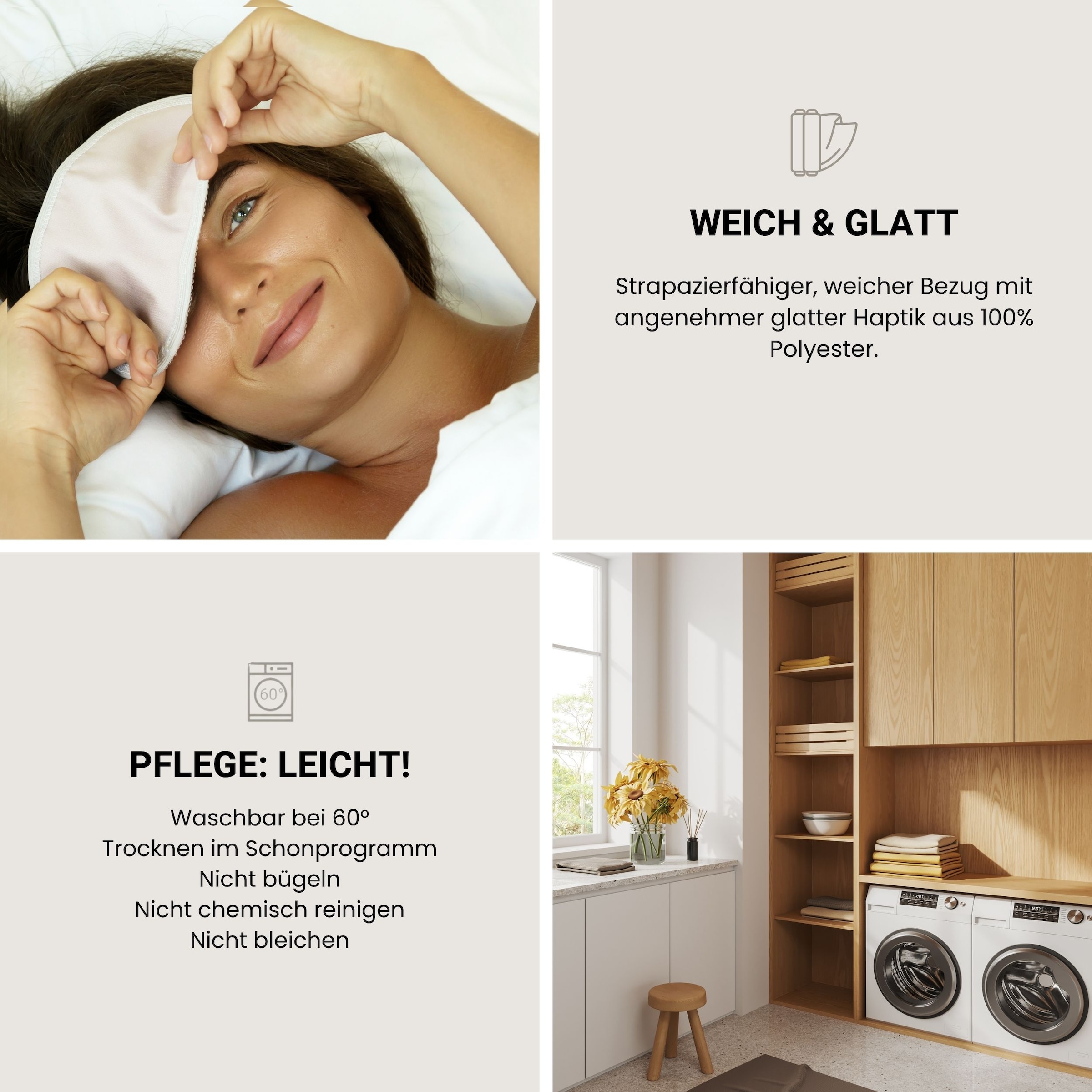 Schiesser Microfaserbettdecke »Hygge leichte Ganzjahressteppdecke mit flauschiger Füllung« normal 1 Stk. tlg. STANDARD 100 by OEKO-TEX® zertifiziert