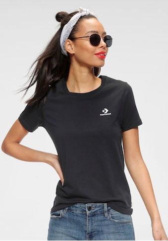 Converse T-Shirt »EMBROIDERED STAR CHEVRON LEFT CHEST TEE« kaufen