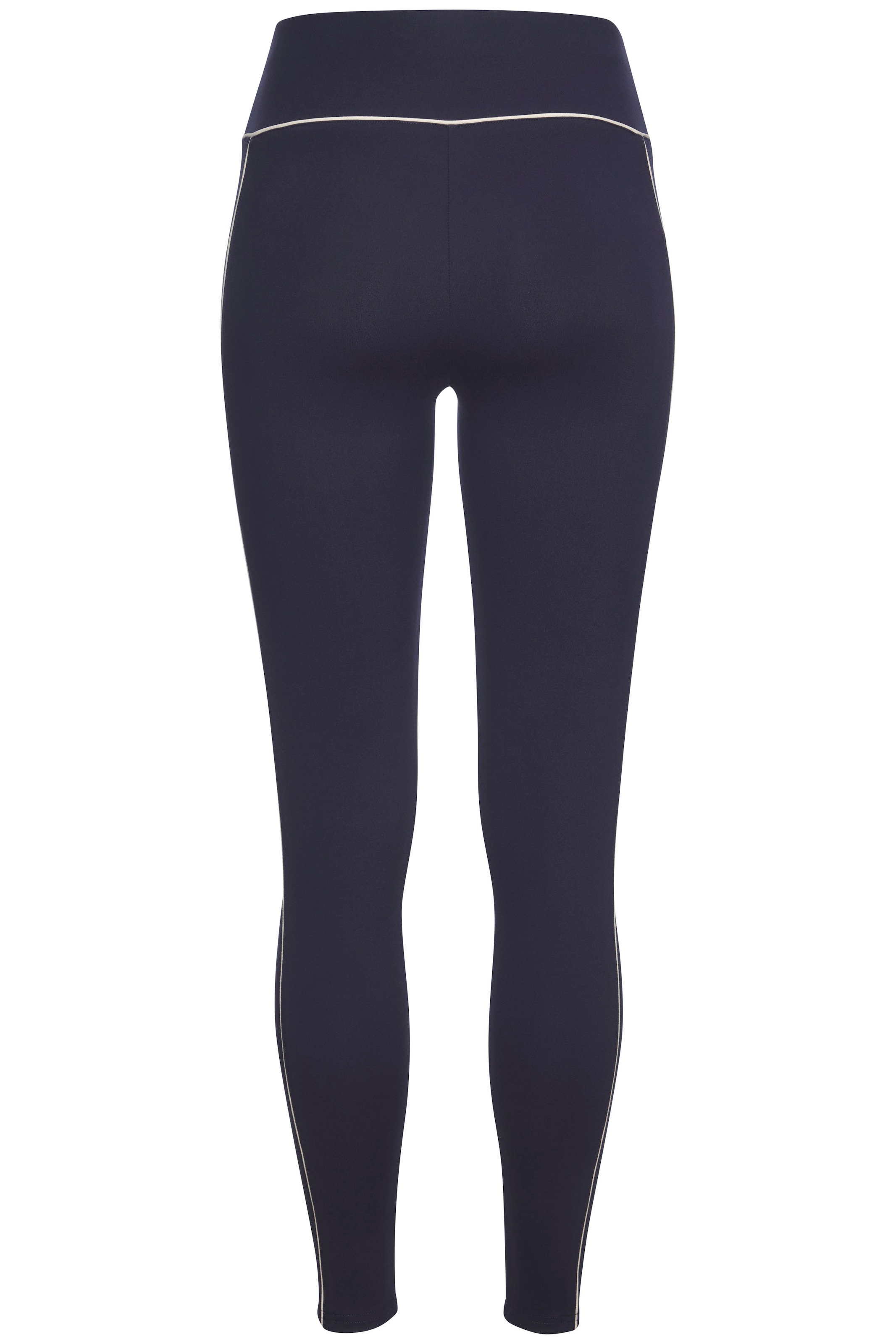 Copenhagen Studios Leggings fonctionnels  mit Paspeln und Logodruck