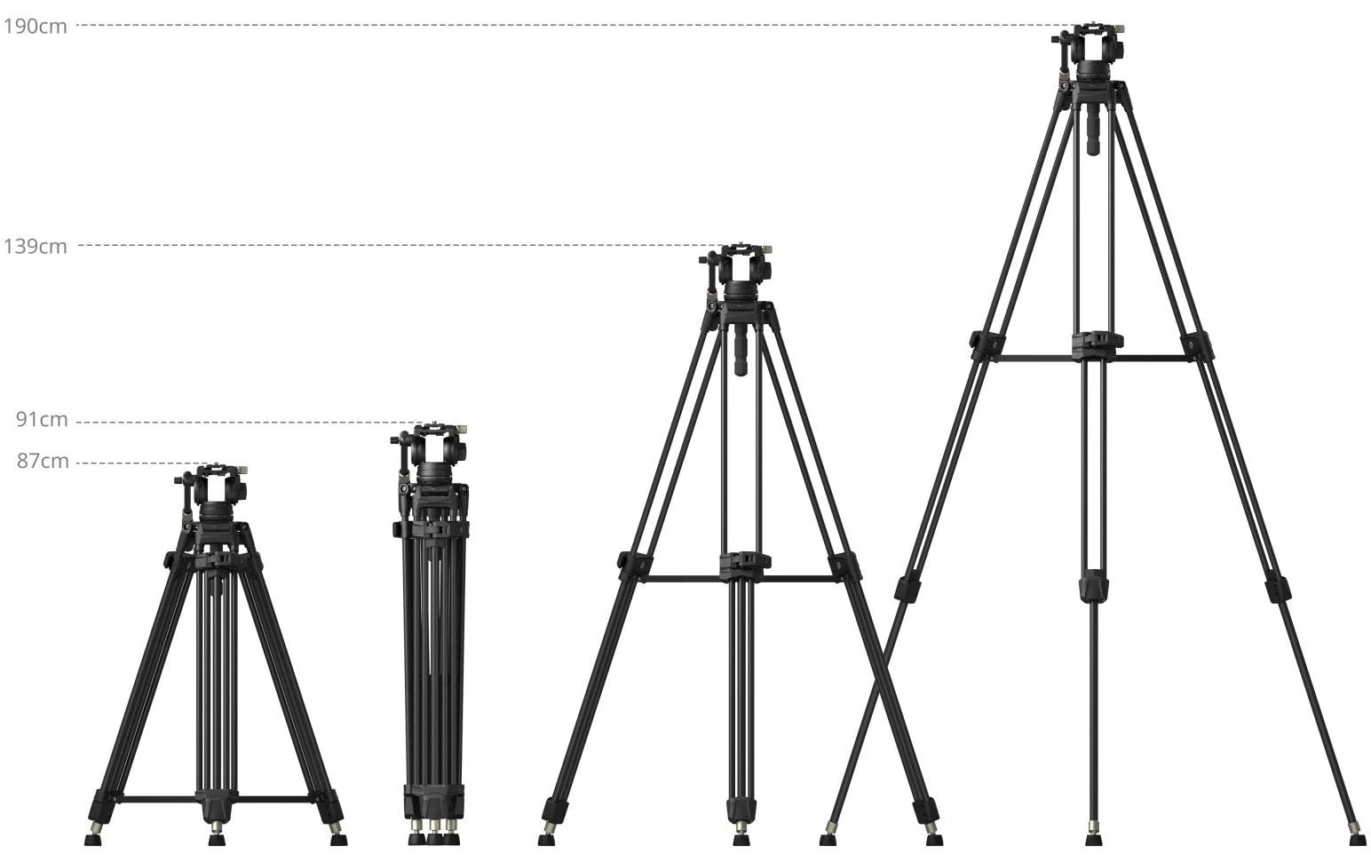   Trépied »Smallrig Stativ Heavy-Duty AD-80S Kit«
