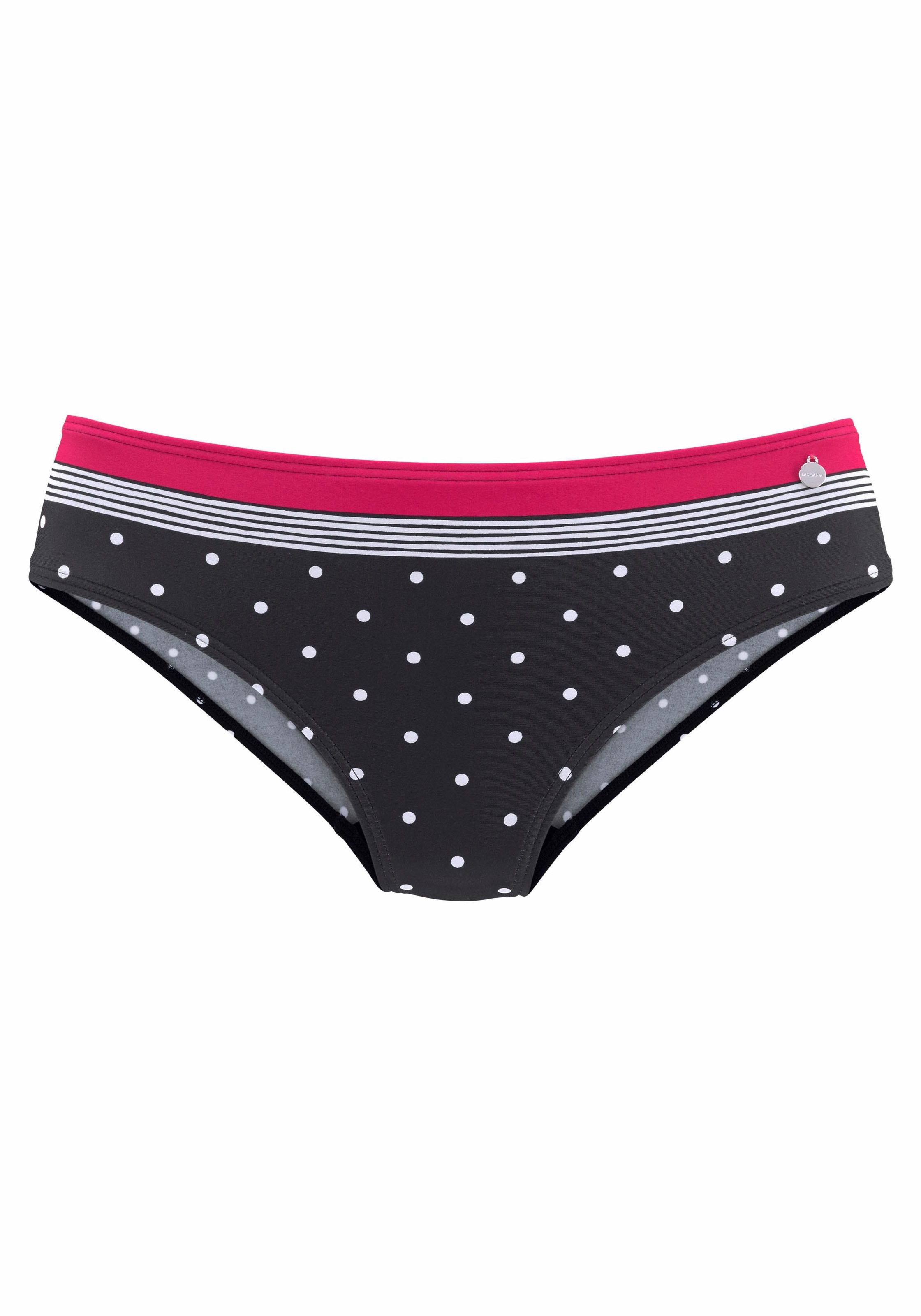 LASCANA Bikini-Hose »Monroe« In etwas höher geschnittener Form.
