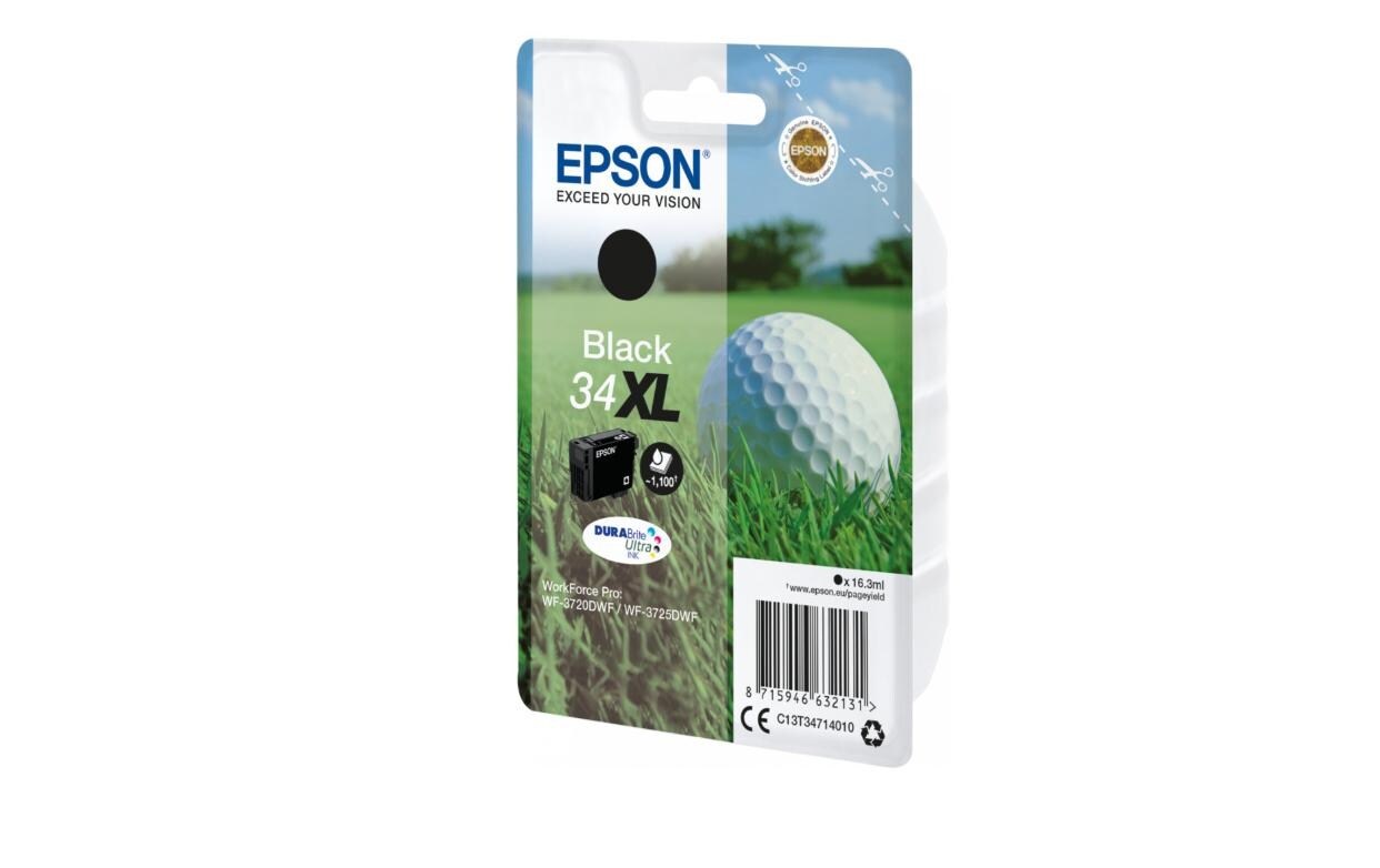 Image of Epson Tintenpatrone "Epson C13T34714010 Black"