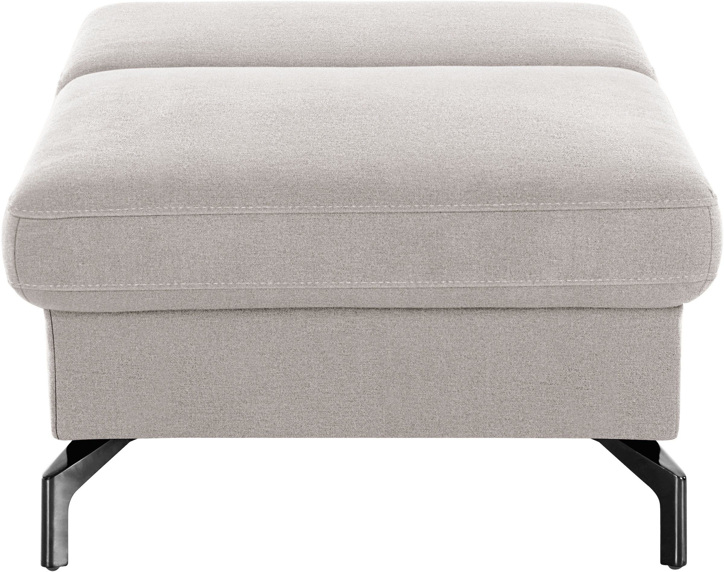 sit&more Hocker »Brisbane«, Fusshöhe 15 cm, mit Federkern und Klappfunktion